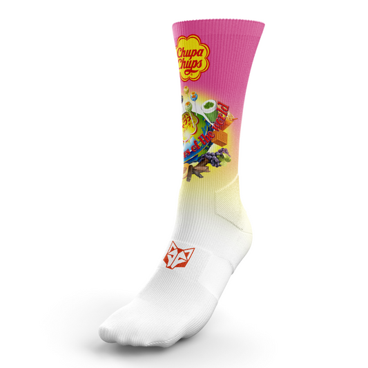 OTSO Sublimierte Sportsocken - Chupa Chups Flavours World – Produktansicht