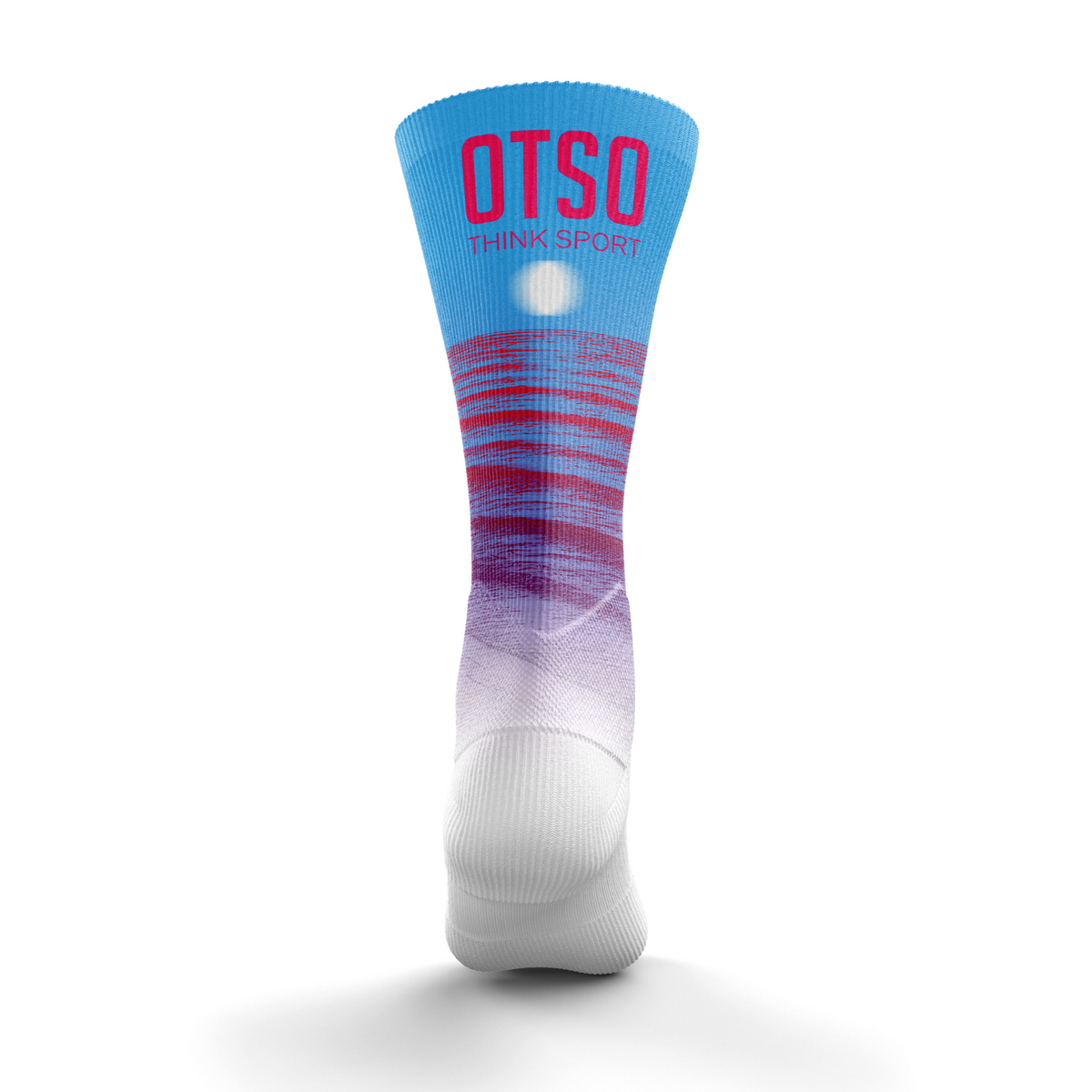 OTSO Sublimierte Sportsocken - Jesolo MoonLight Pink – Produktansicht 2