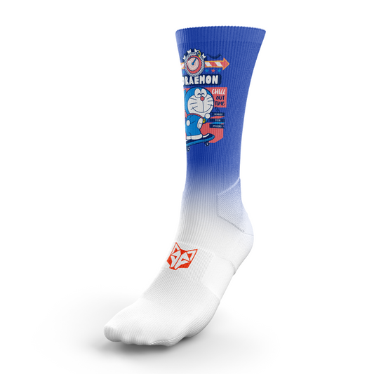 OTSO Sublimierte Sportsocken - Doraemon Child Out Time – Produktansicht