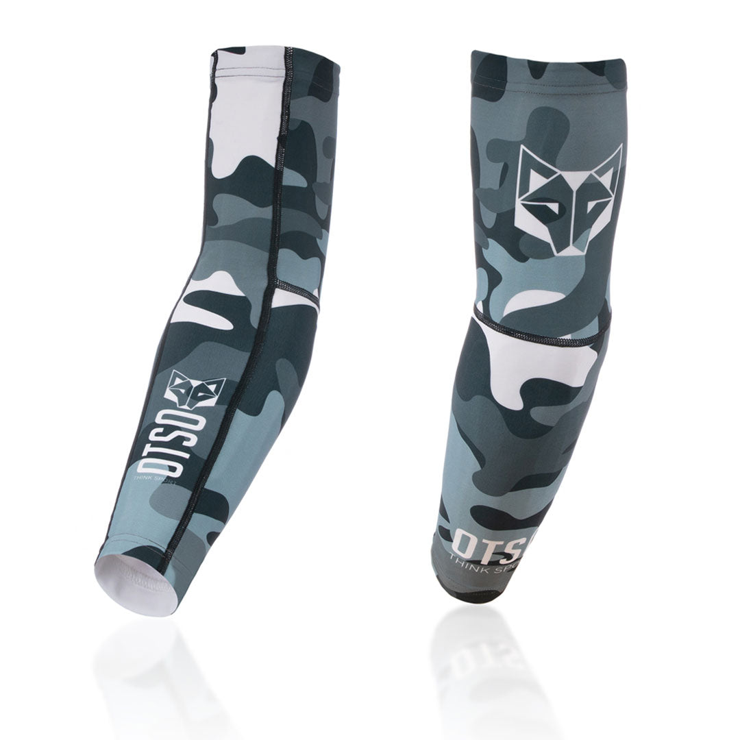 OTSO Ultraleichte Armsleeves - Camo Grey – Produktansicht