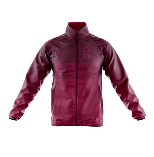 OTSO Damen Winter-Radjacke - Burgundy – Produktansicht