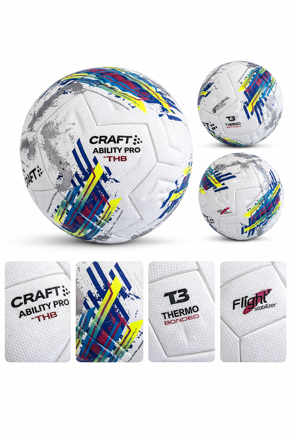 Fussball Ability Pro THB - professioneller Spielball (UEFA-Pro)- Top-Design