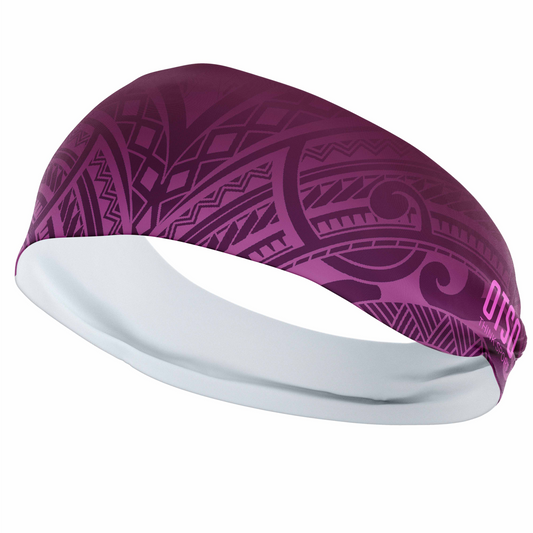 OTSO Sport-Stirnband - Maori Bordeau – Produktansicht