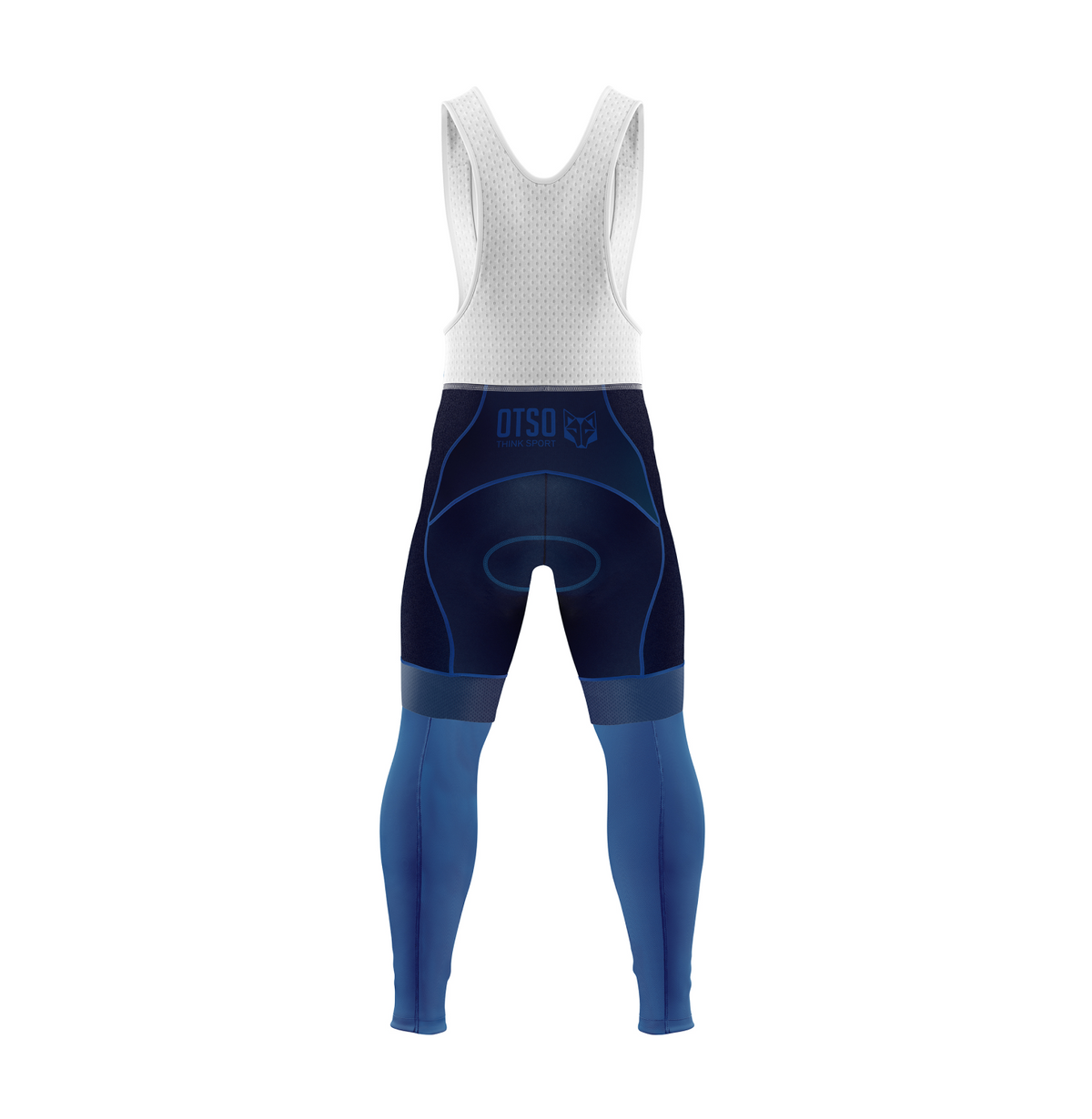 OTSO Damen Winter-Radhose lang - Midnightblue – Produktansicht 2