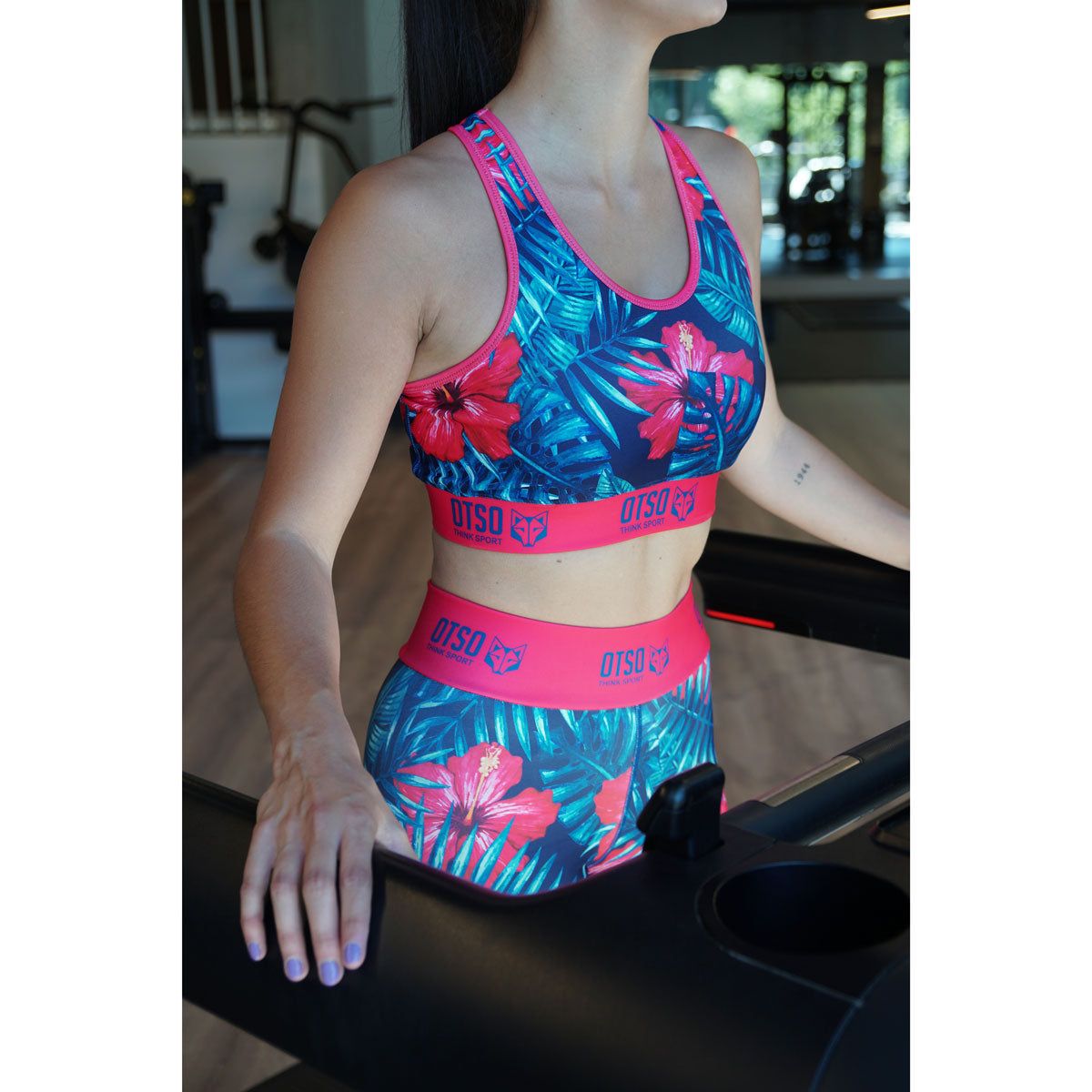 OTSO Damen Sportleggings - Tropical – Produktansicht 9