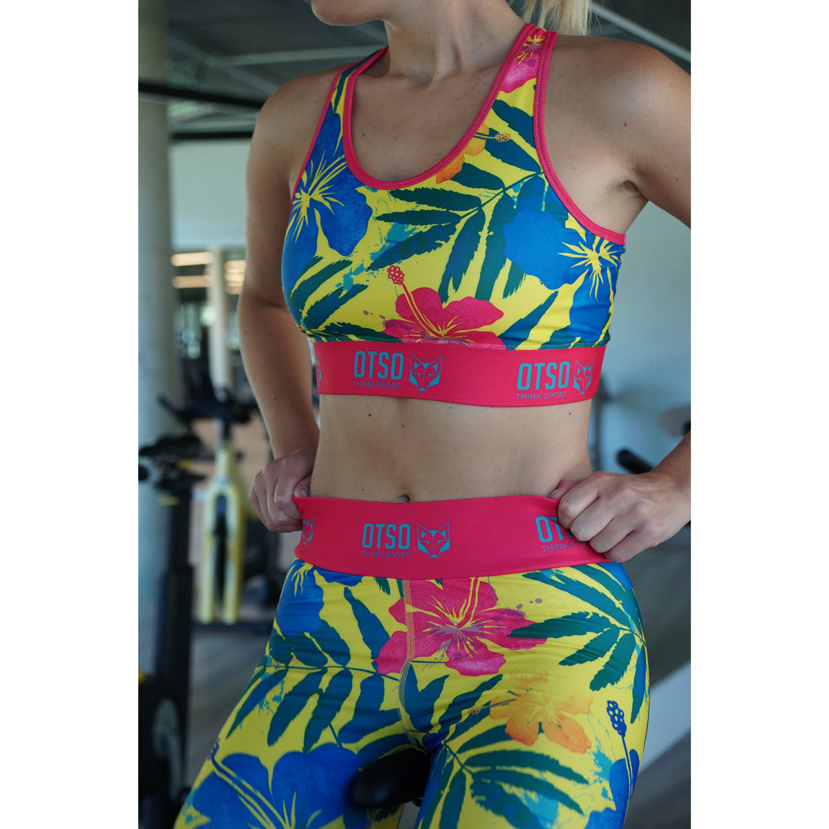 OTSO Damen Sporttop - Floral – Produktansicht 9