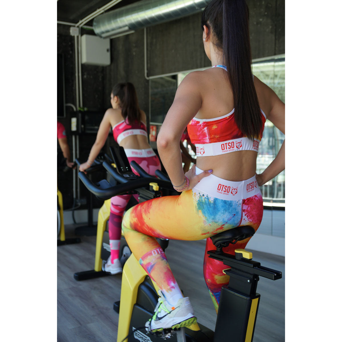 OTSO Damen Sportleggings - Colors – Produktansicht 3