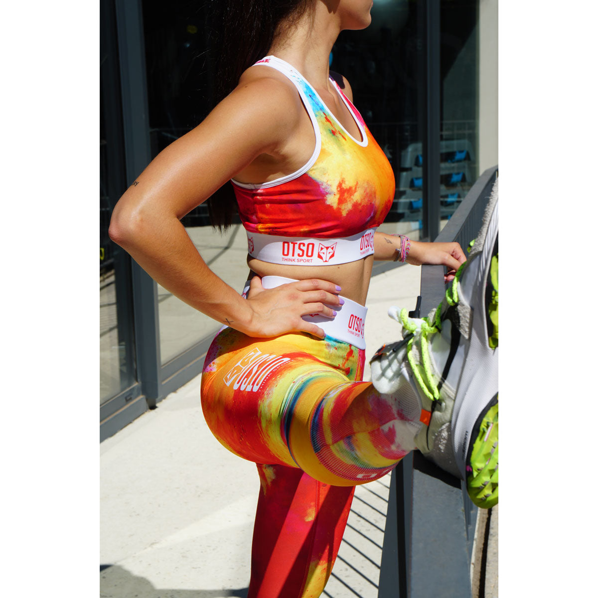 OTSO Damen Sportleggings - Colors – Produktansicht 5