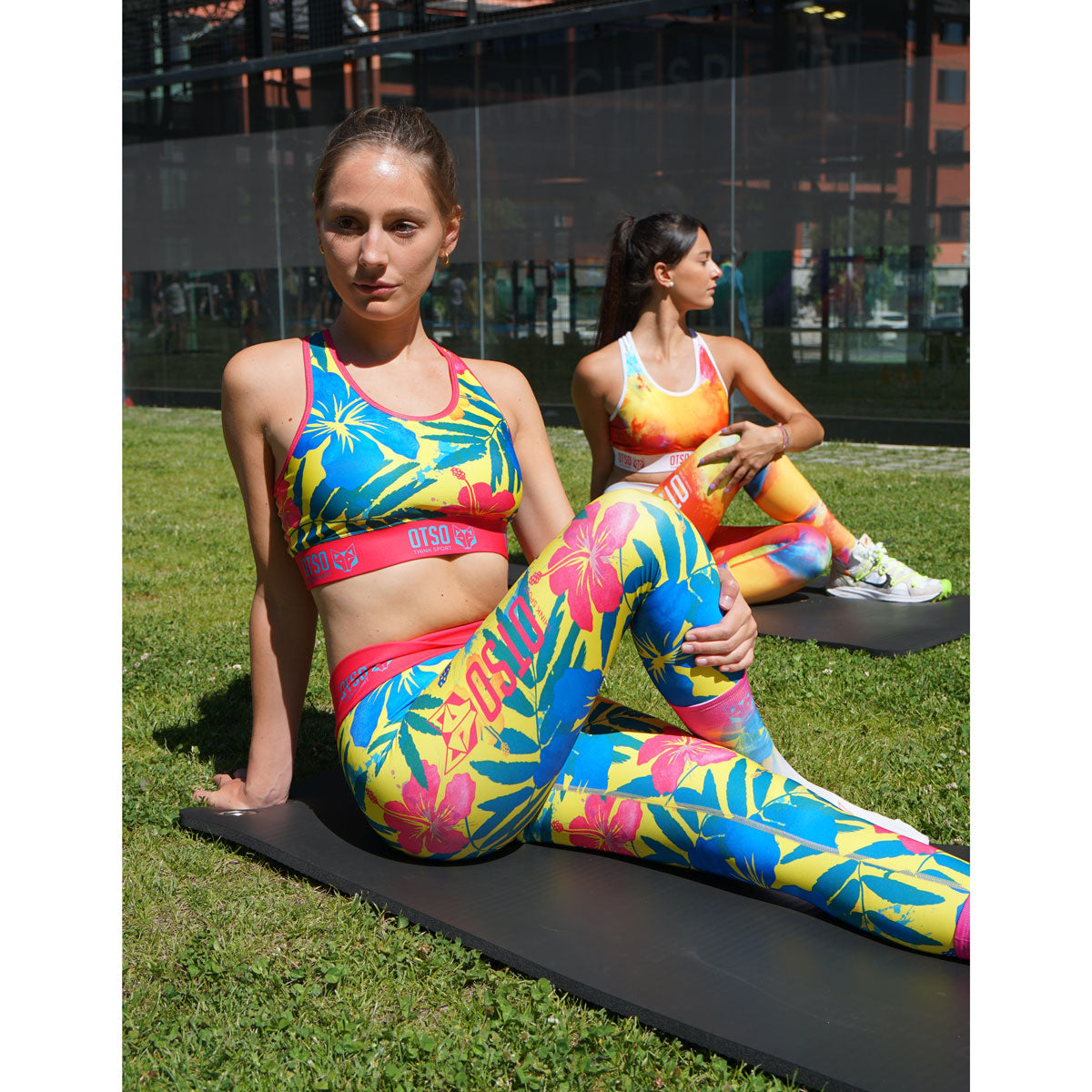 OTSO Damen Sporttop - Floral – Produktansicht 10