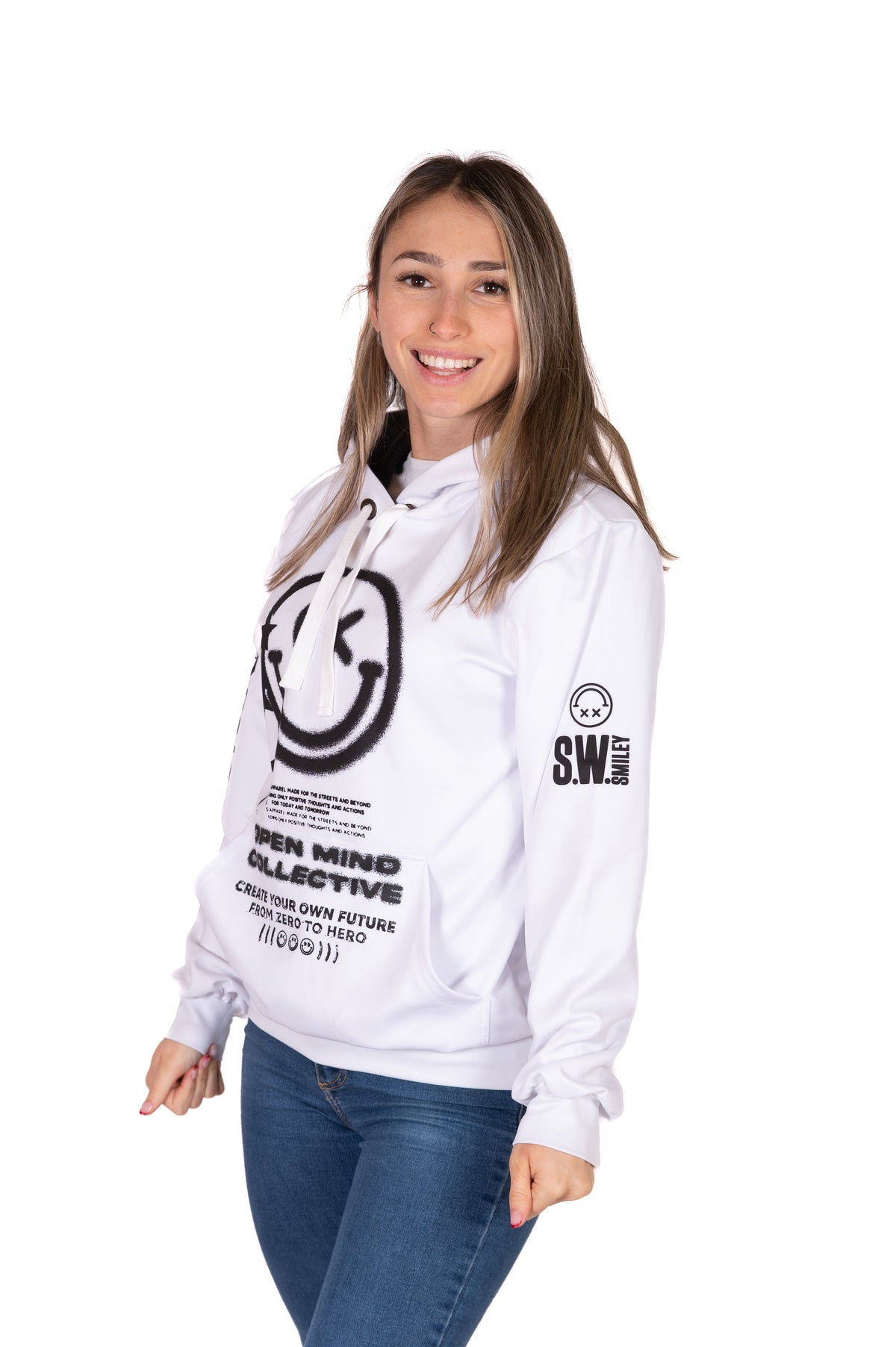 OTSO Hoodie - S.W.Smiley Airbrushed Infinity – Produktansicht 5