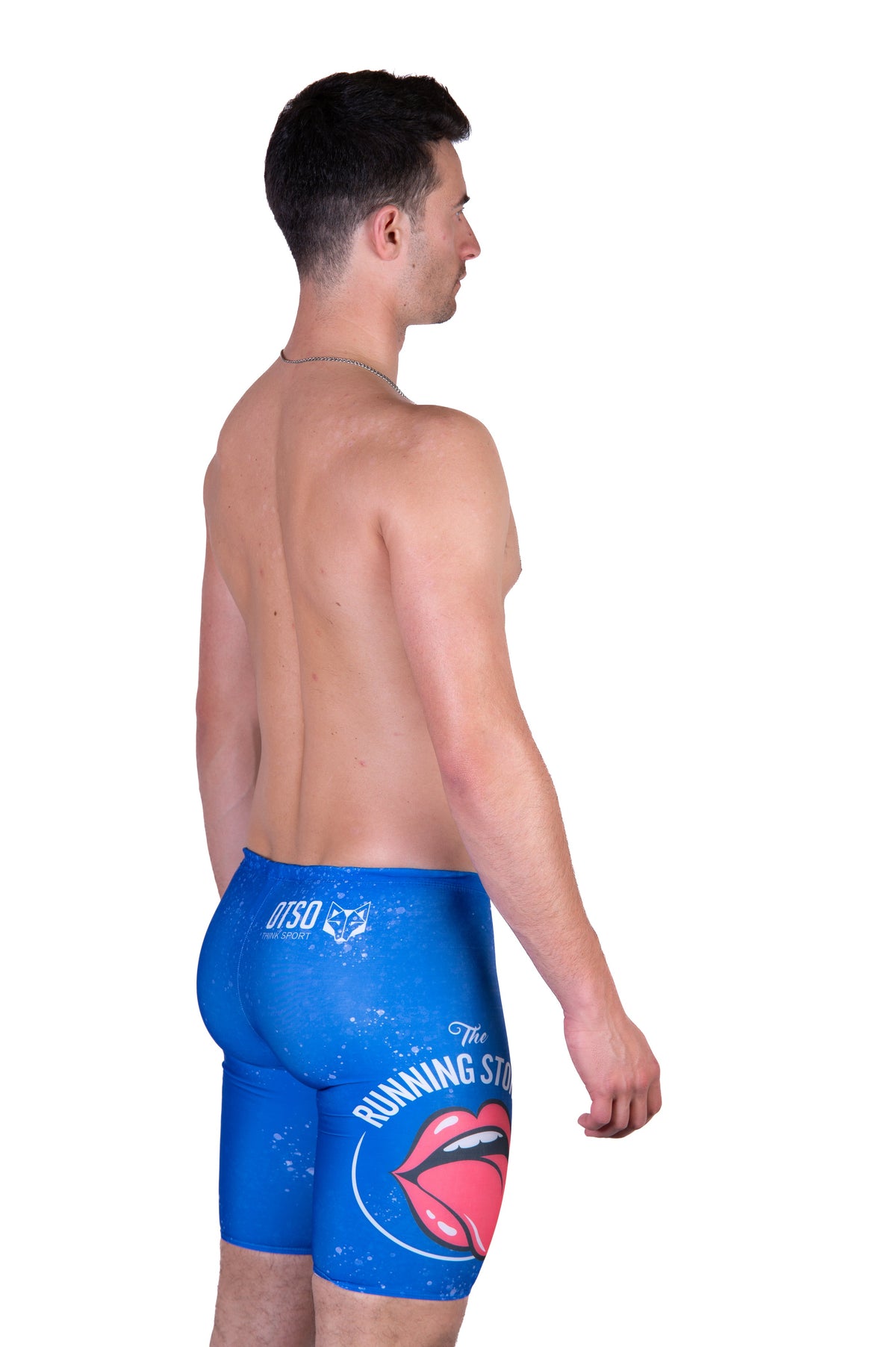 OTSO Jammer-Badehose - Running Stones Blue – Produktansicht 7