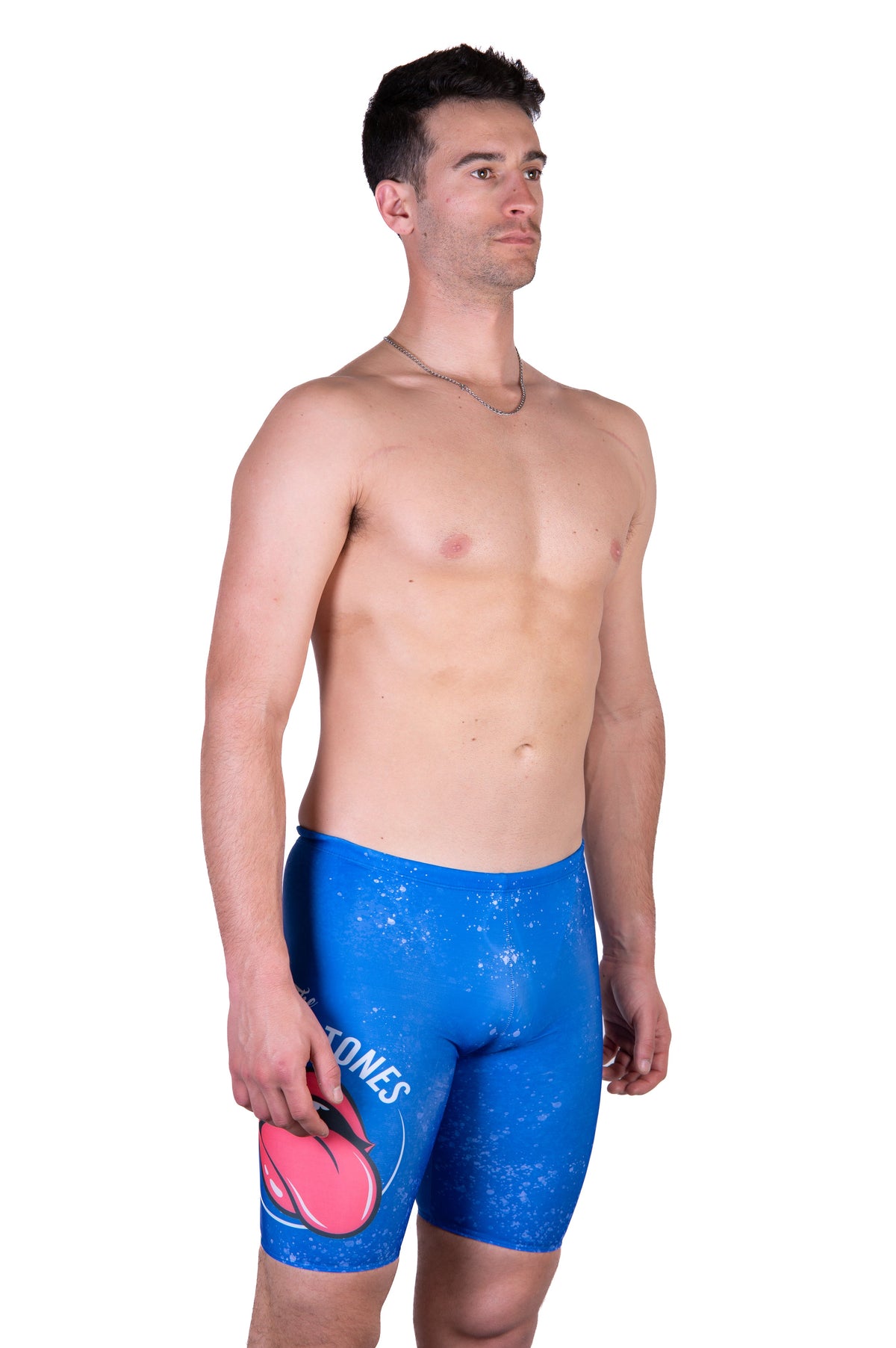 OTSO Jammer-Badehose - Running Stones Blue – Produktansicht 5