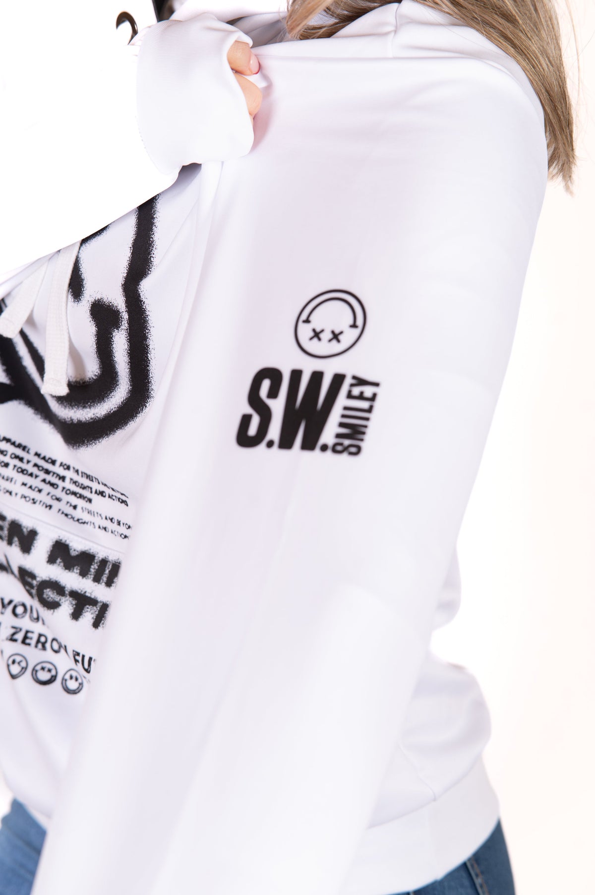 OTSO Hoodie - S.W.Smiley Airbrushed Infinity – Produktansicht 12