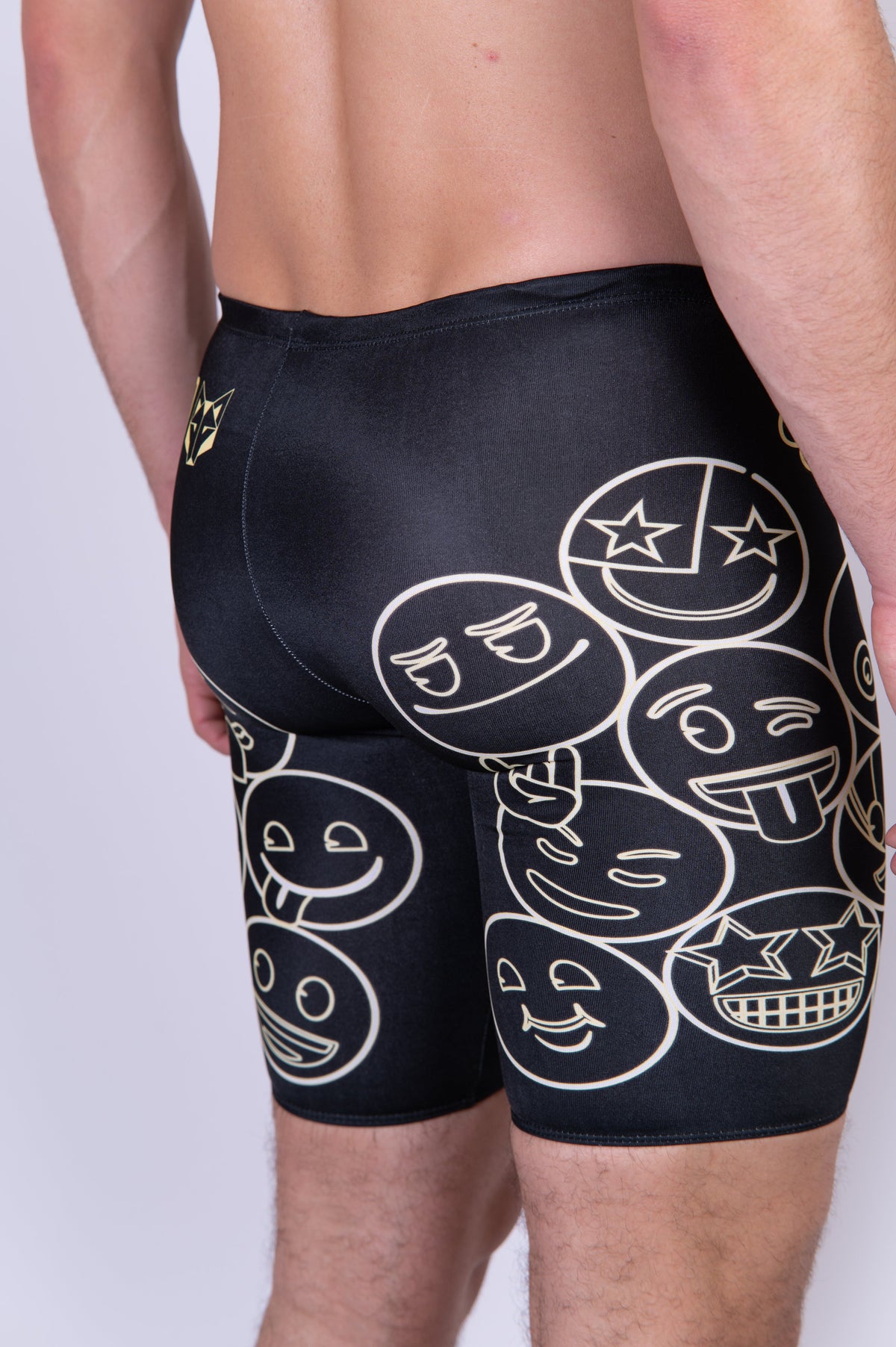 OTSO Jammer-Badehose - Emoji Neon Faces – Produktansicht 12