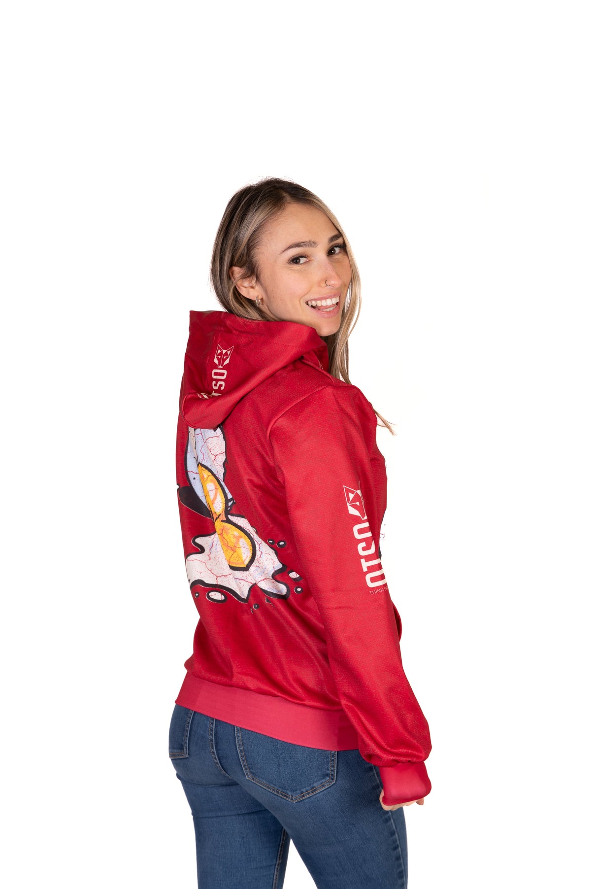 OTSO Hoodie - S.W.Smiley Concrete Canvas Egg – Produktansicht 7