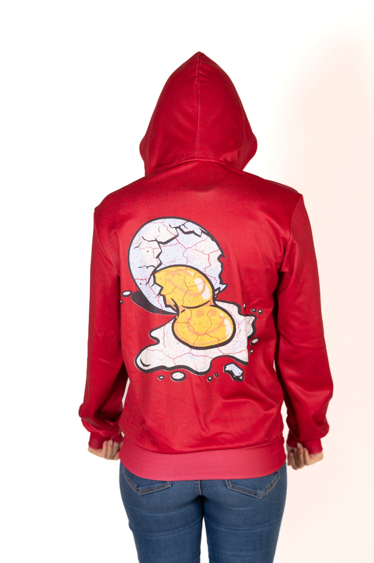 OTSO Hoodie - S.W.Smiley Concrete Canvas Egg – Produktansicht 9