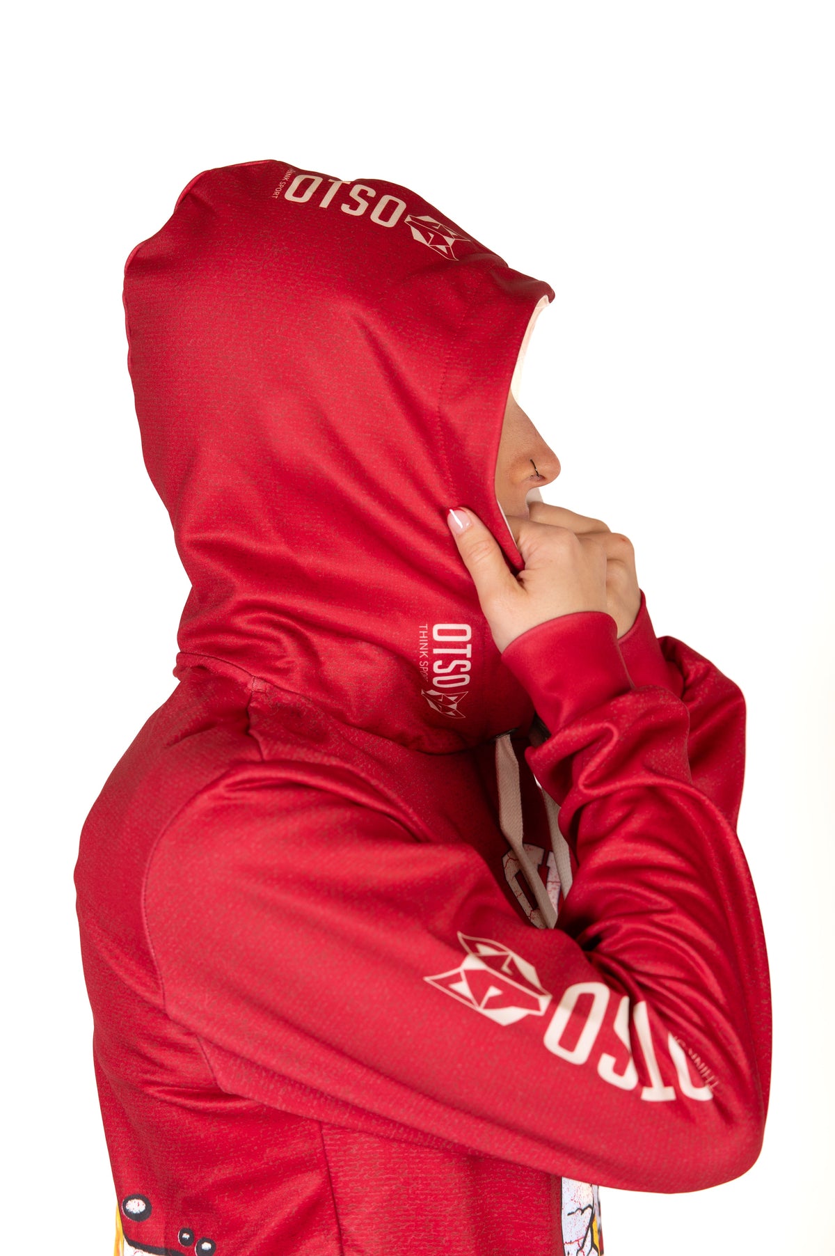 OTSO Hoodie - S.W.Smiley Concrete Canvas Egg – Produktansicht 10