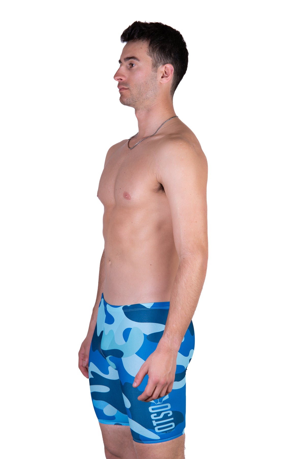 OTSO Jammer-Badehose - Camo Blue – Produktansicht 6