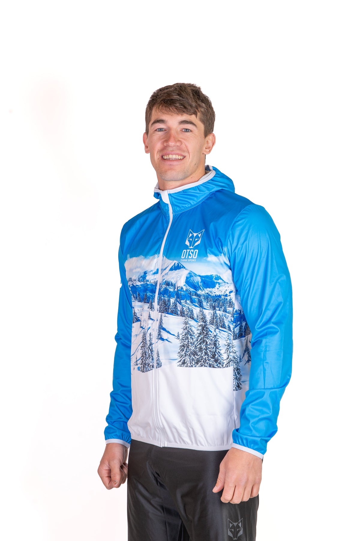 OTSO Unisex Laufjacke - Snow Forest – Produktansicht 14