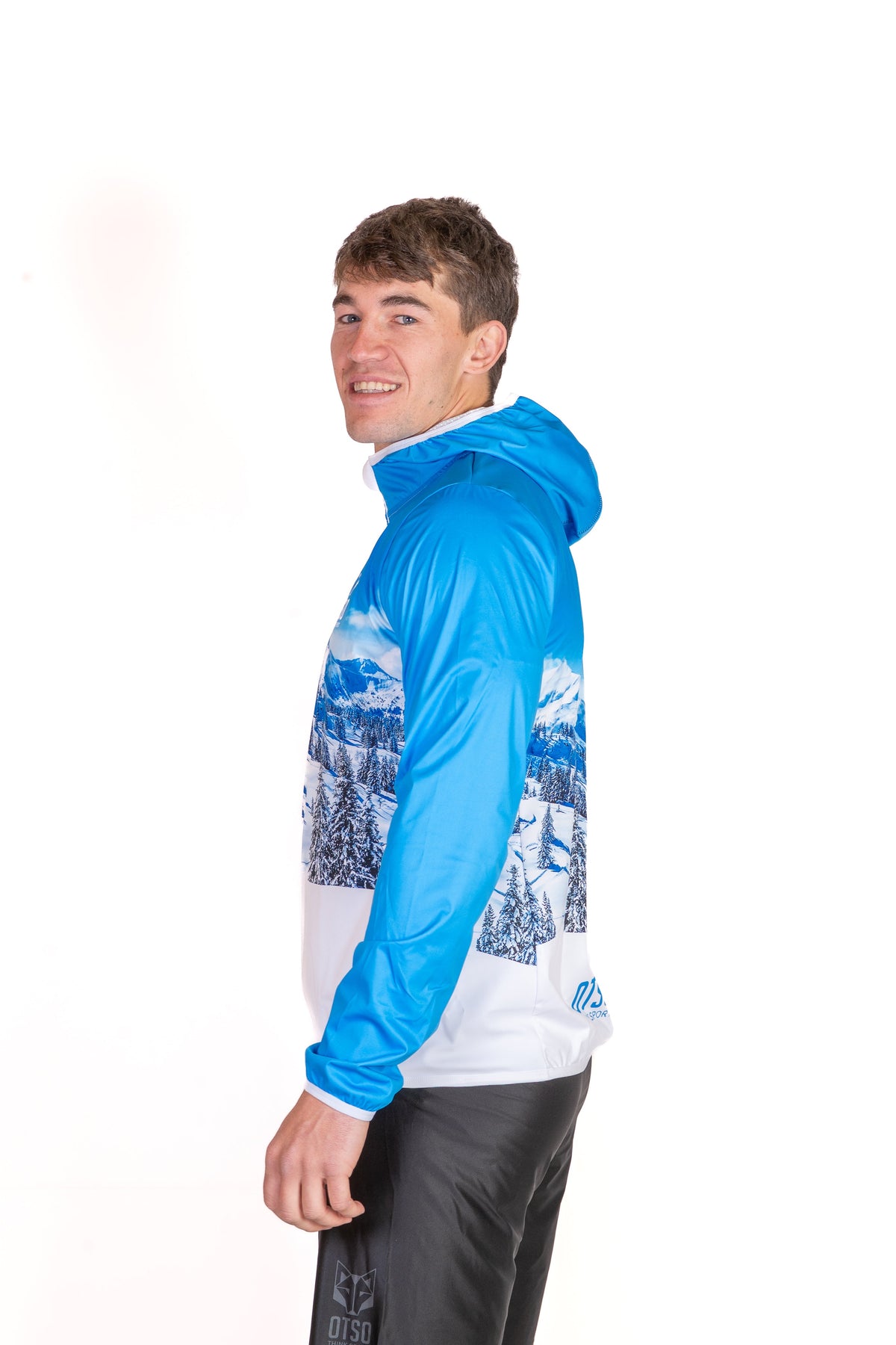 OTSO Unisex Laufjacke - Snow Forest – Produktansicht 16