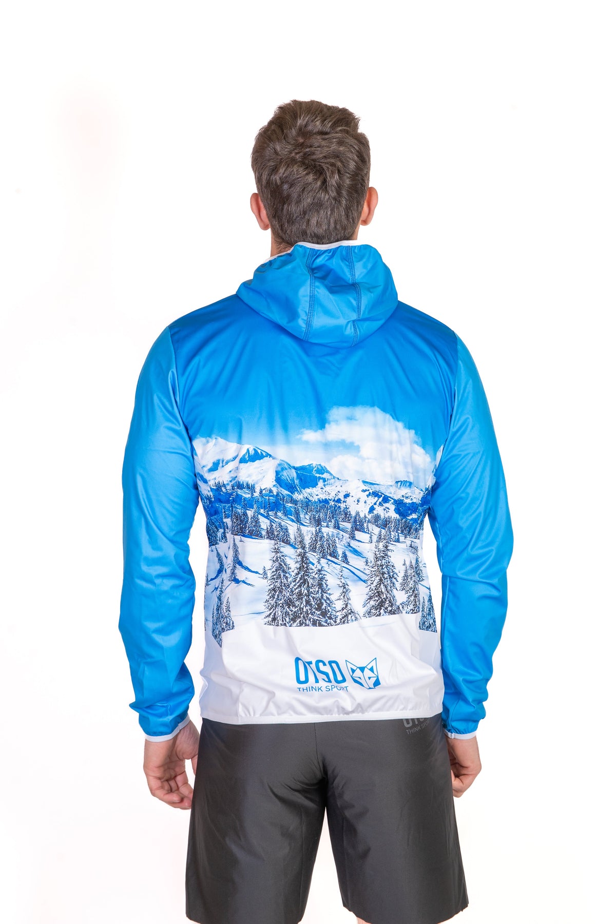 OTSO Unisex Laufjacke - Snow Forest – Produktansicht 17