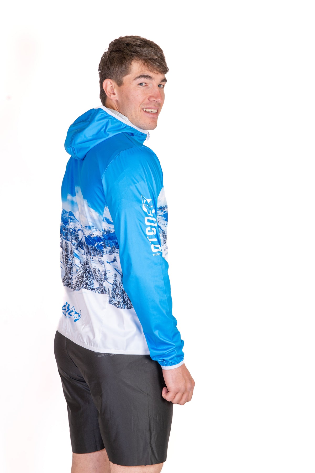 OTSO Unisex Laufjacke - Snow Forest – Produktansicht 15