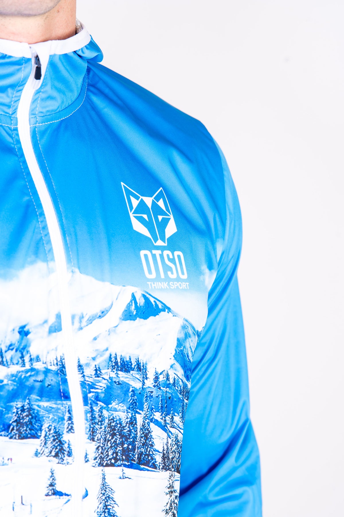 OTSO Unisex Laufjacke - Snow Forest – Produktansicht 18
