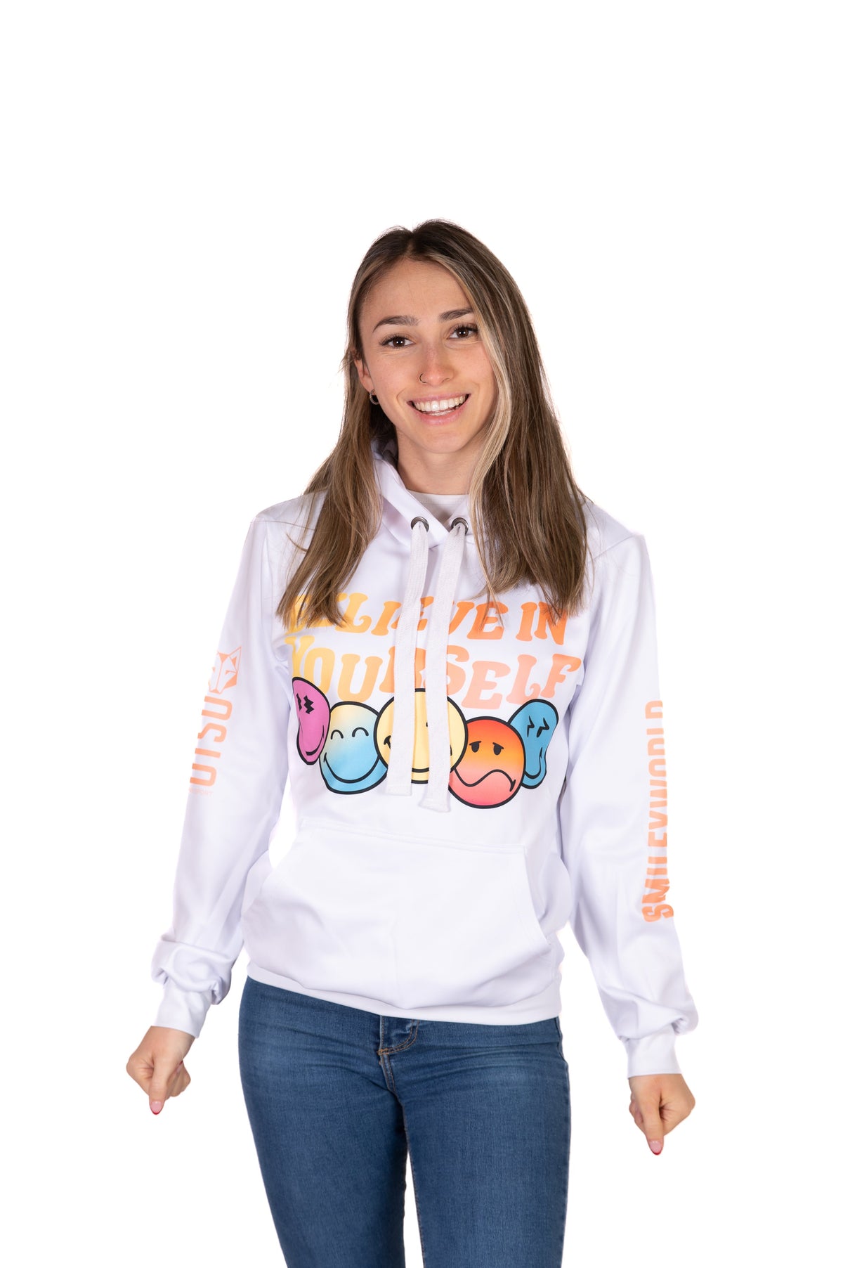 OTSO Hoodie - S.W.Smiley Believe – Produktansicht 4
