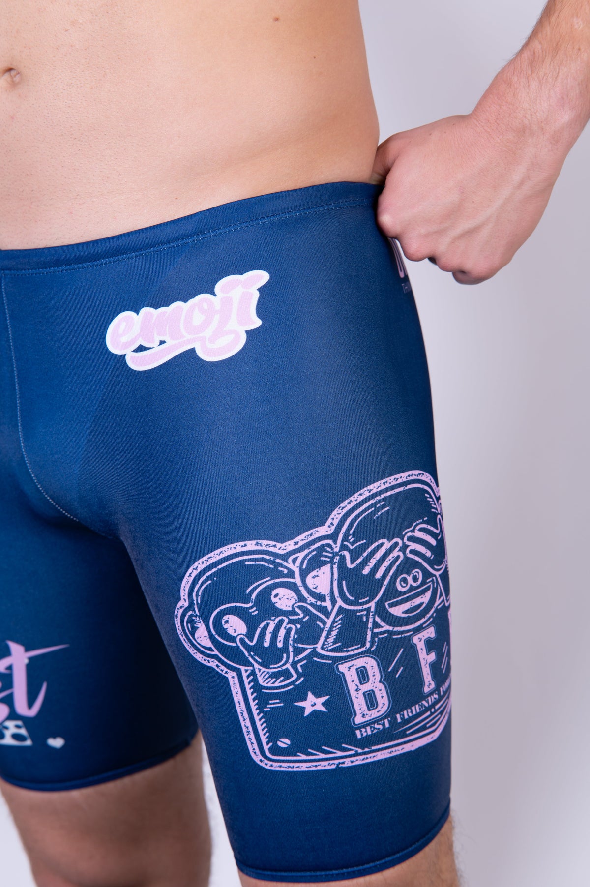 OTSO Jammer-Badehose - Emoji Love First – Produktansicht 10