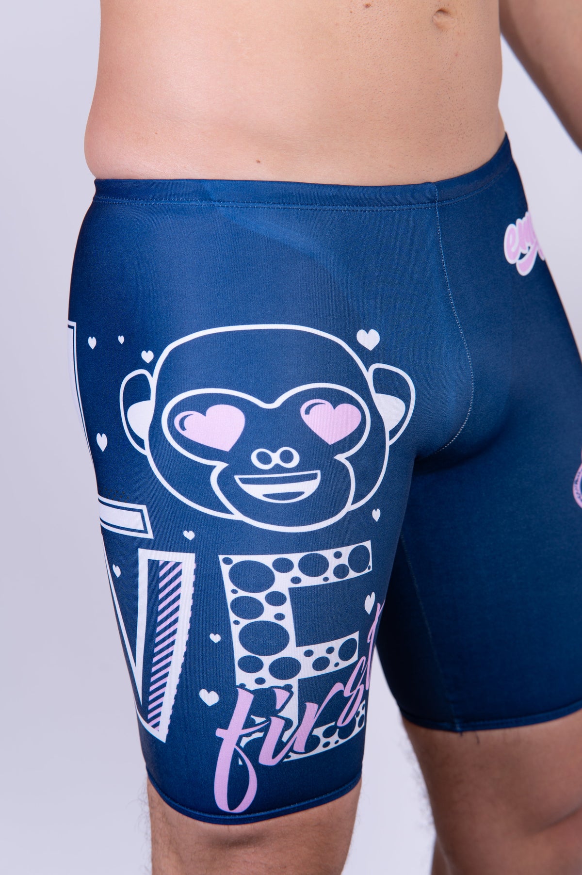 OTSO Jammer-Badehose - Emoji Love First – Produktansicht 11