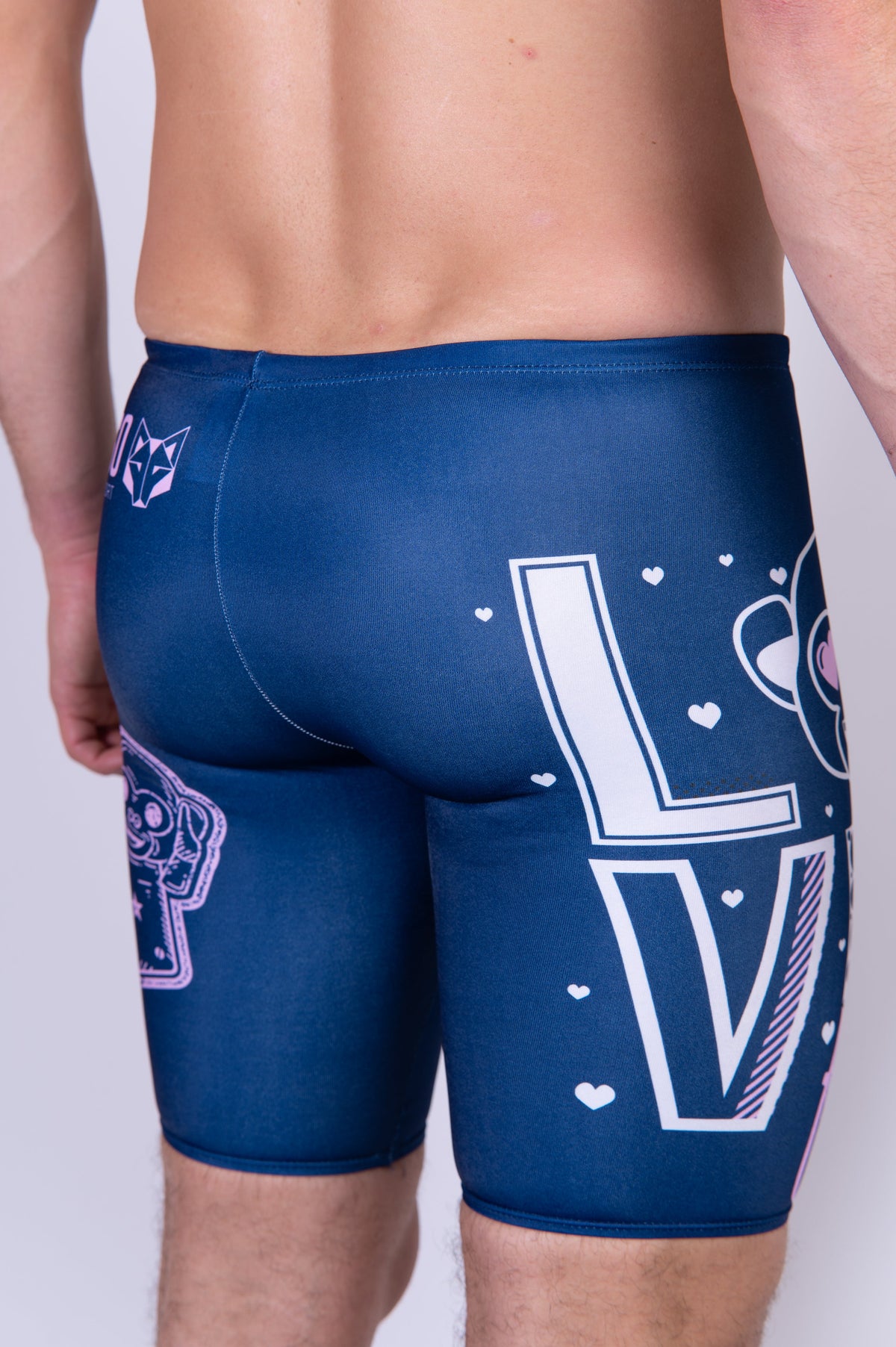 OTSO Jammer-Badehose - Emoji Love First – Produktansicht 12