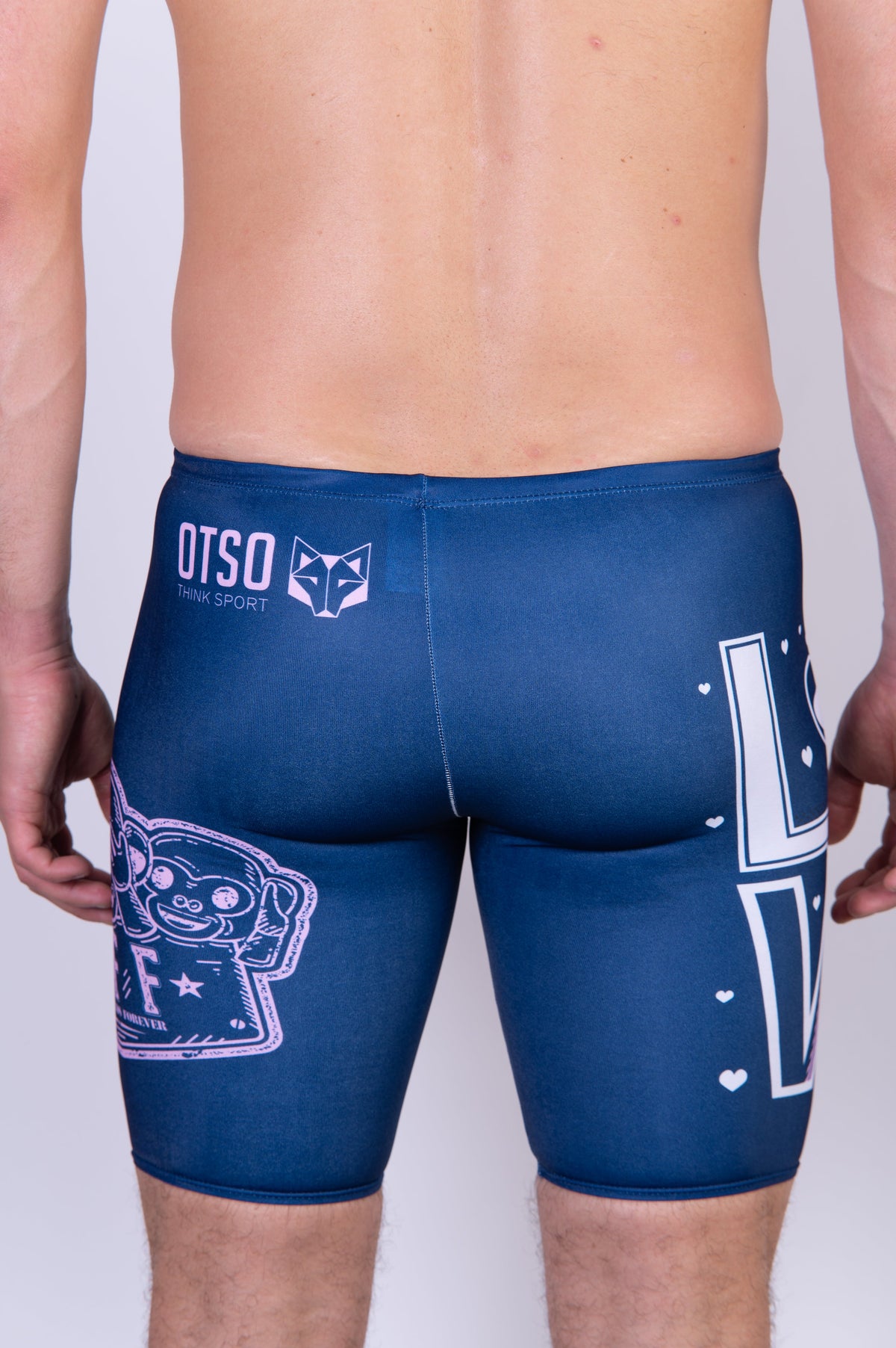 OTSO Jammer-Badehose - Emoji Love First – Produktansicht 13