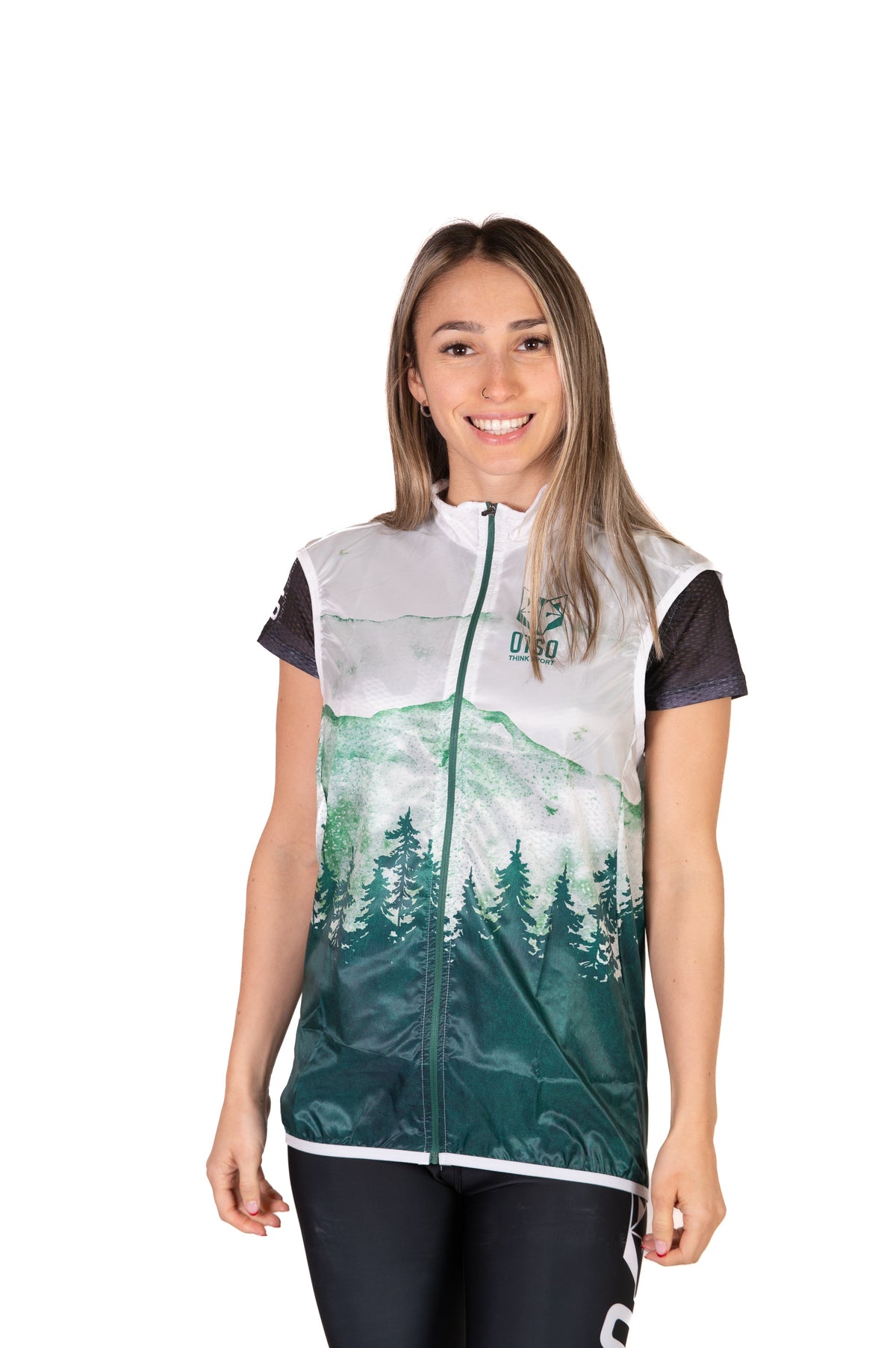 OTSO Unisex Laufweste - Green Forest – Produktansicht 9