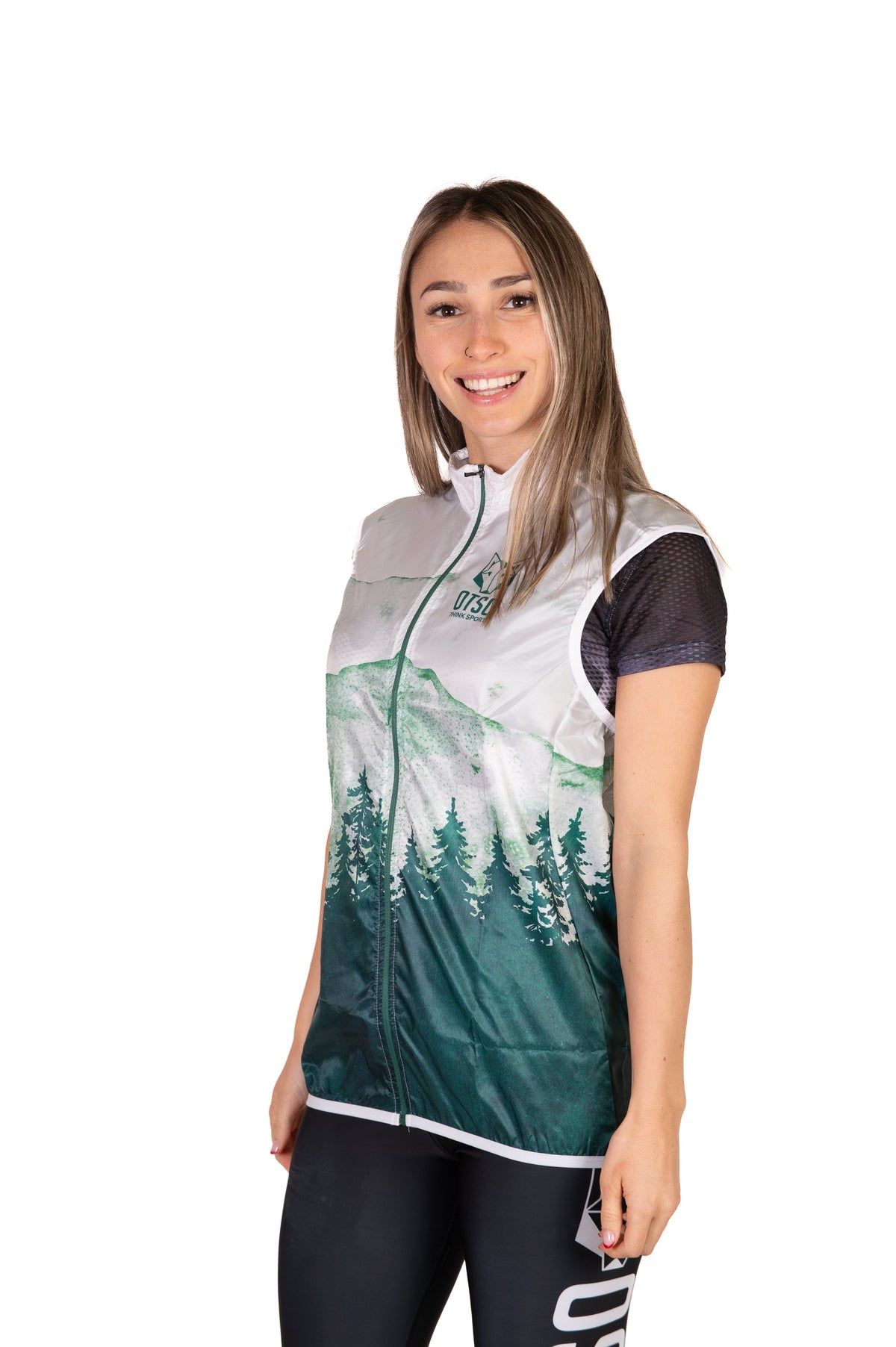 OTSO Unisex Laufweste - Green Forest – Produktansicht 10