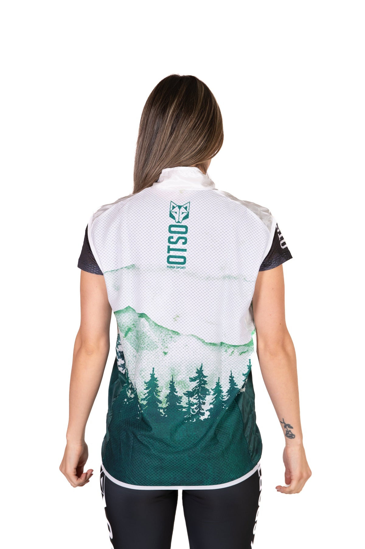 OTSO Unisex Laufweste - Green Forest – Produktansicht 13