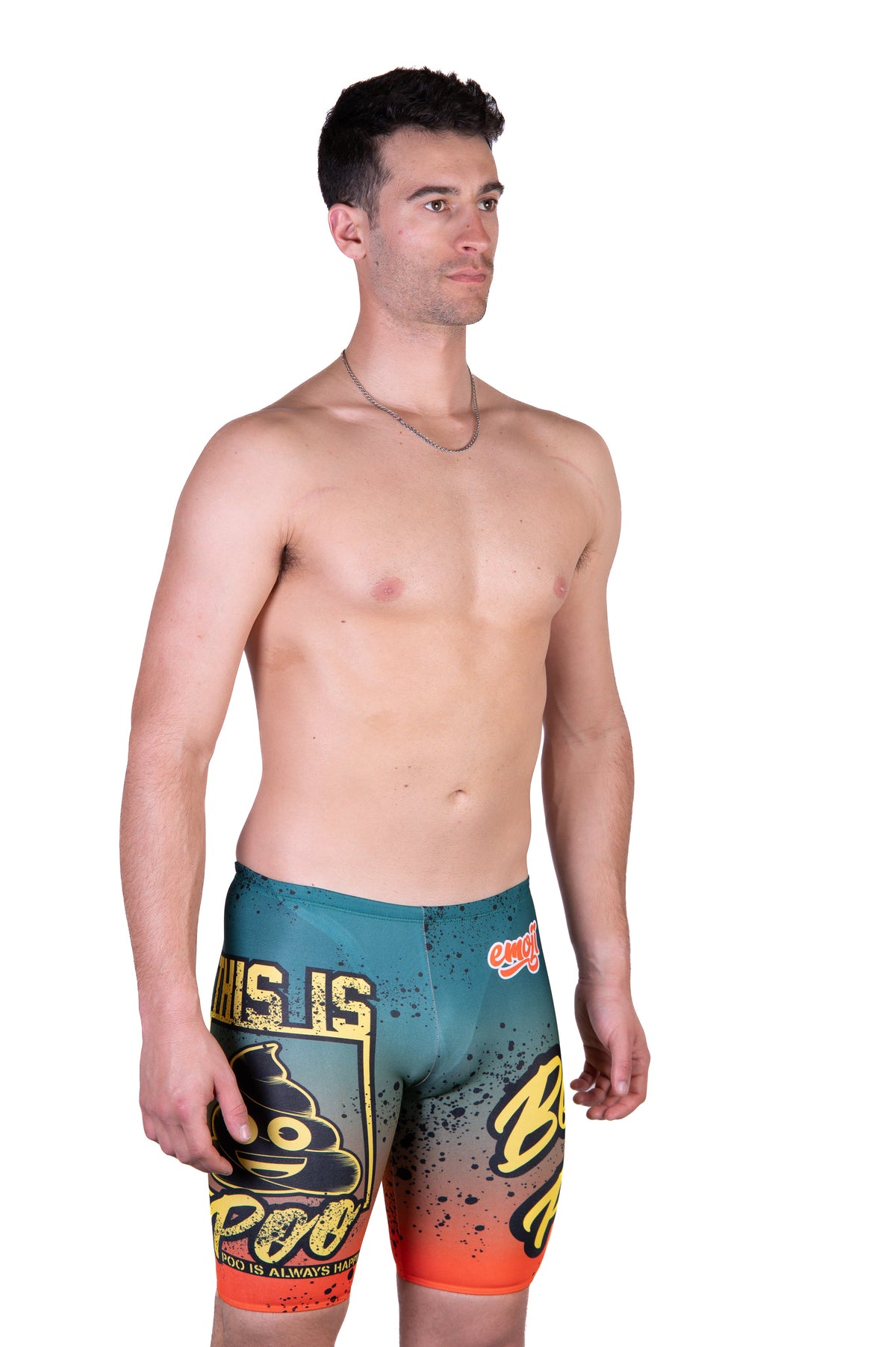 OTSO Jammer-Badehose - Emoji Be like Poo – Produktansicht 6