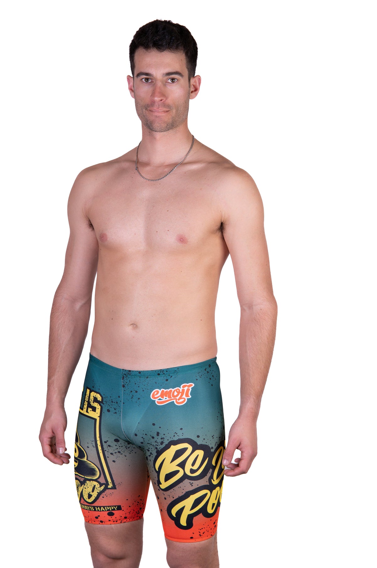 OTSO Jammer-Badehose - Emoji Be like Poo – Produktansicht 5