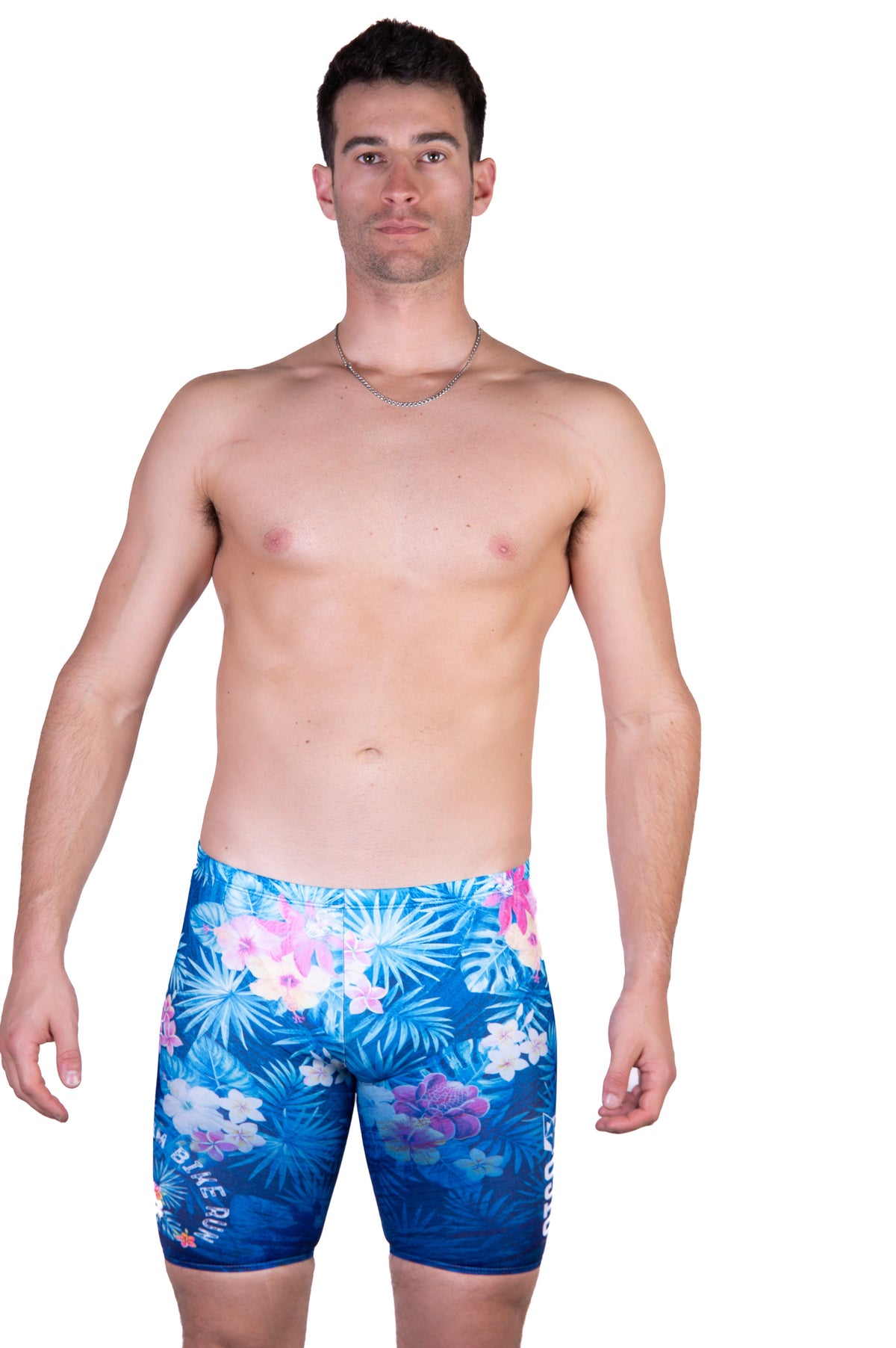 OTSO Jammer-Badehose - Swim Bike Run Wave – Produktansicht 4