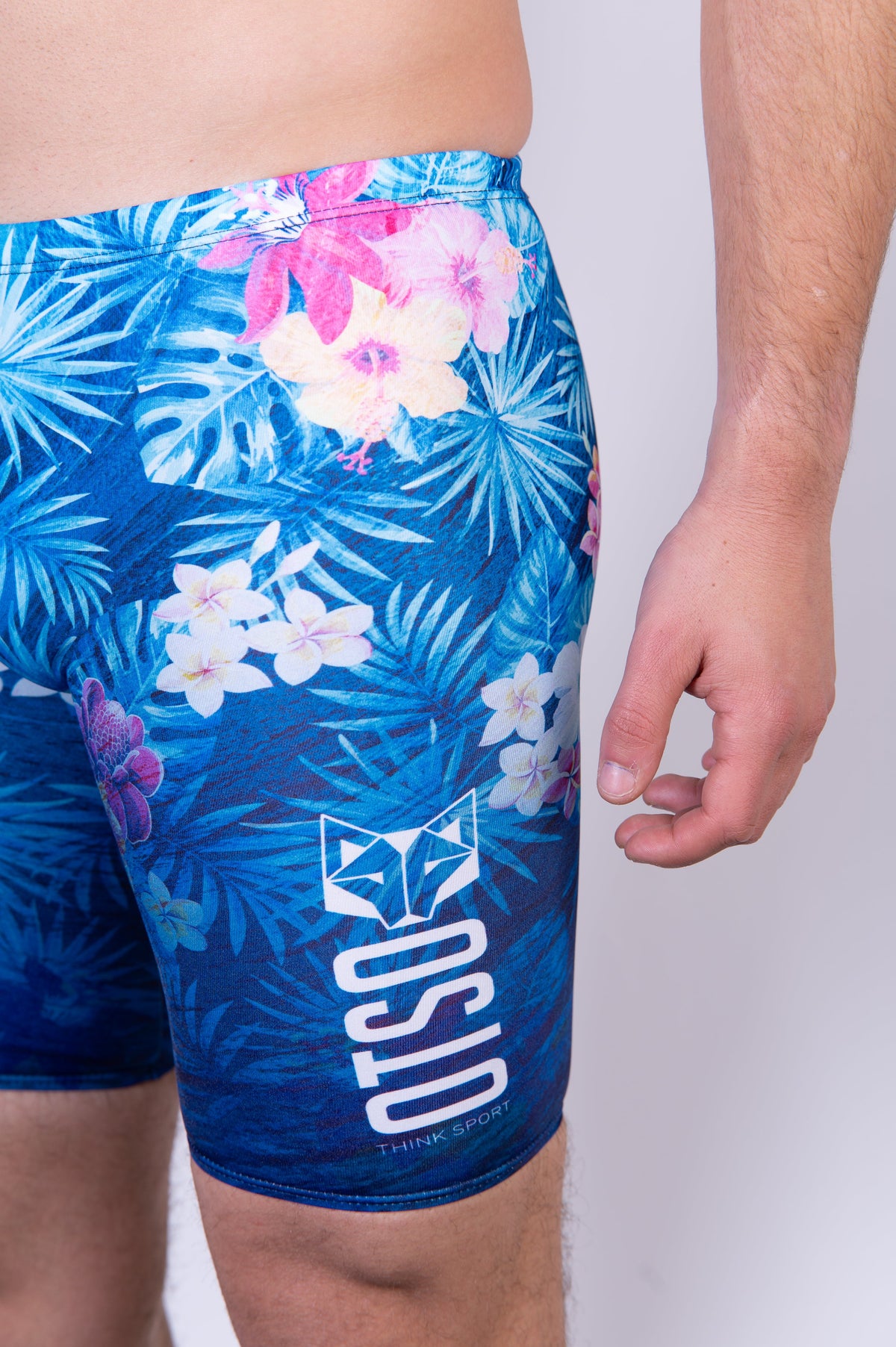 OTSO Jammer-Badehose - Swim Bike Run Wave – Produktansicht 10