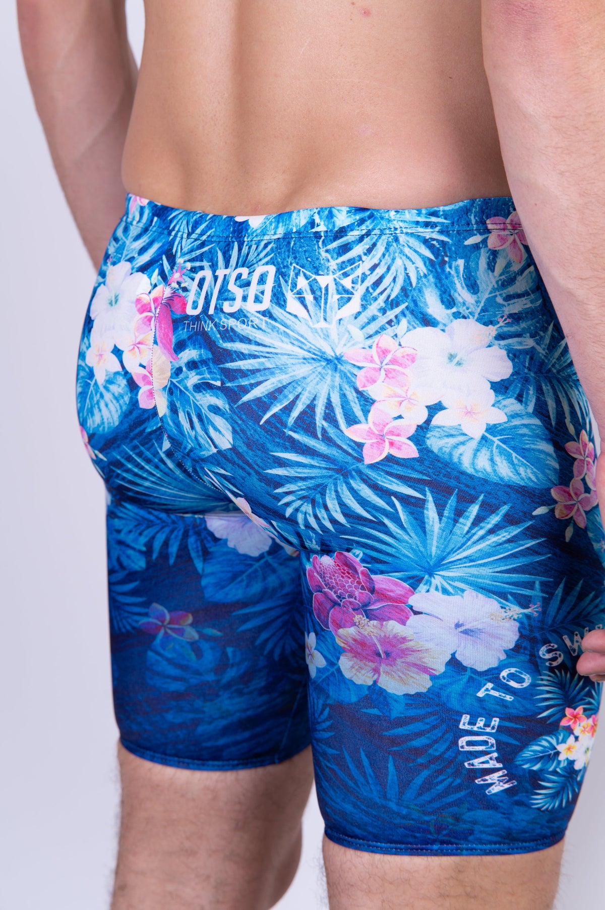 OTSO Jammer-Badehose - Swim Bike Run Wave – Produktansicht 12