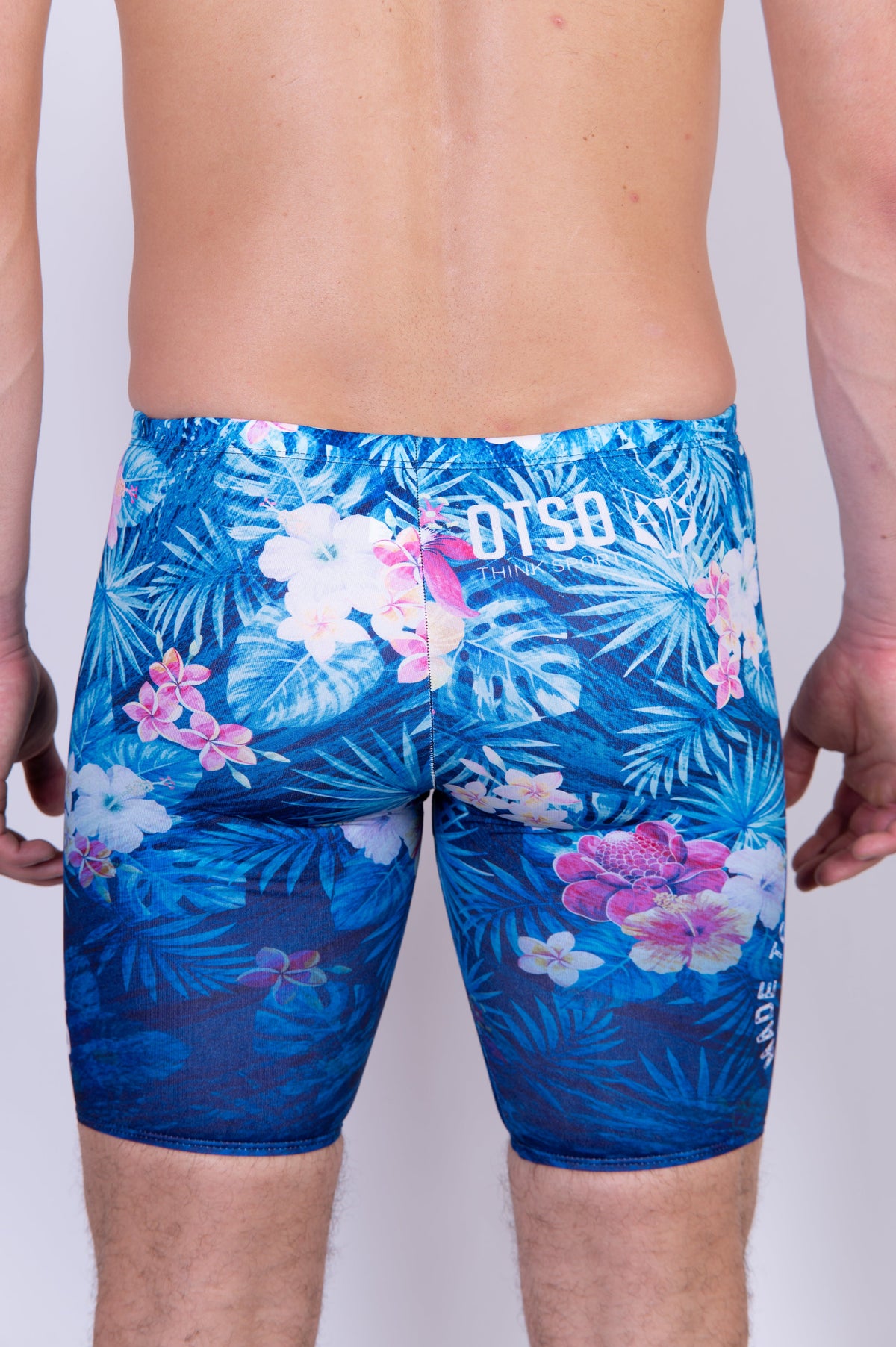 OTSO Jammer-Badehose - Swim Bike Run Wave – Produktansicht 13