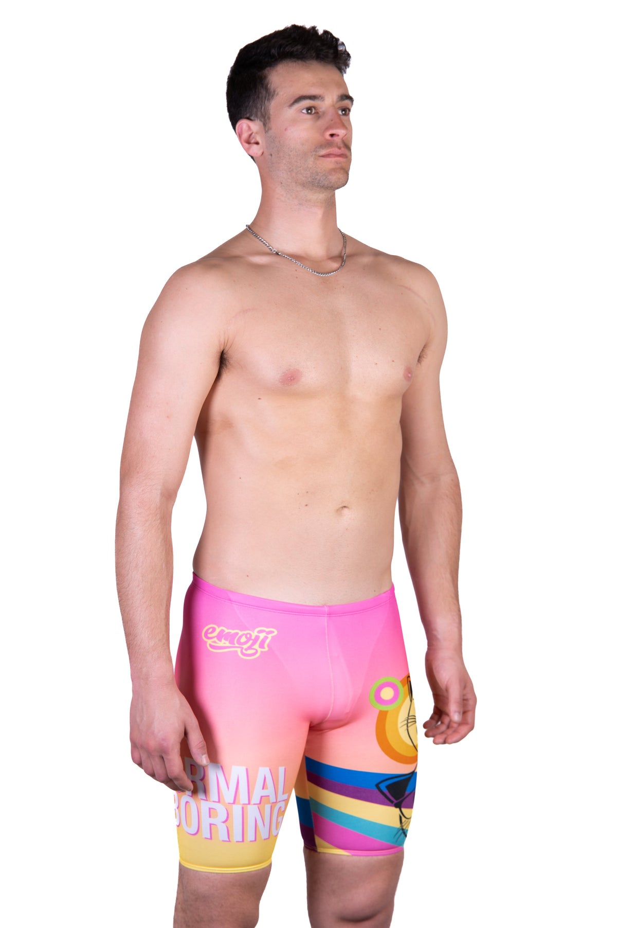 OTSO Jammer-Badehose - Emoji Normal Is Boring – Produktansicht 5