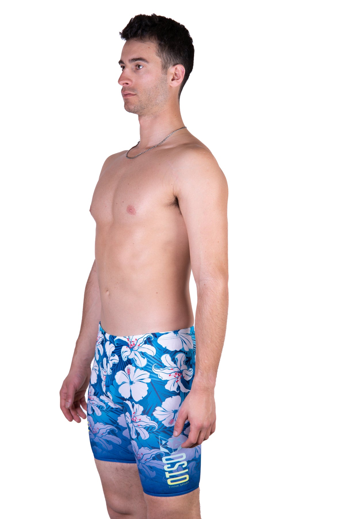 OTSO Jammer-Badehose - Swim Bike Run Flower – Produktansicht 6