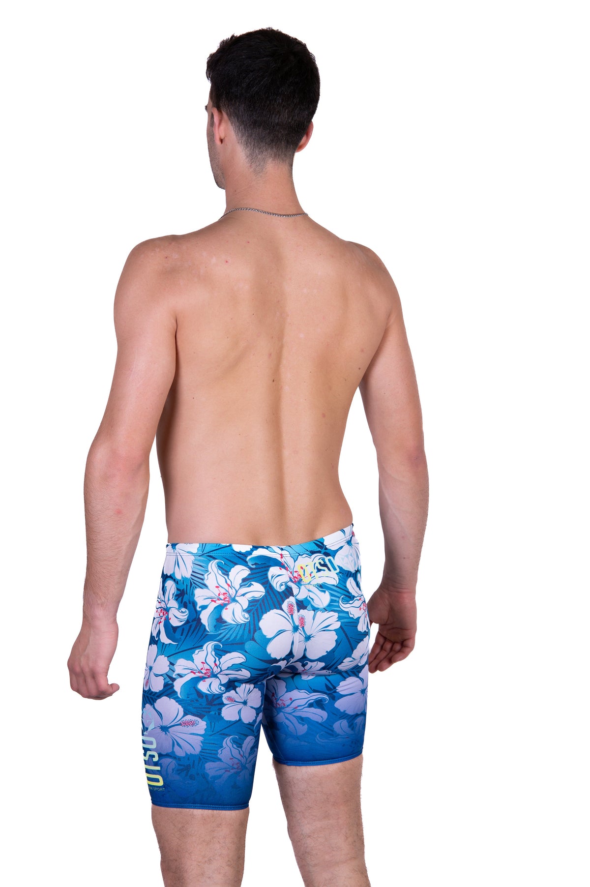 OTSO Jammer-Badehose - Swim Bike Run Flower – Produktansicht 8