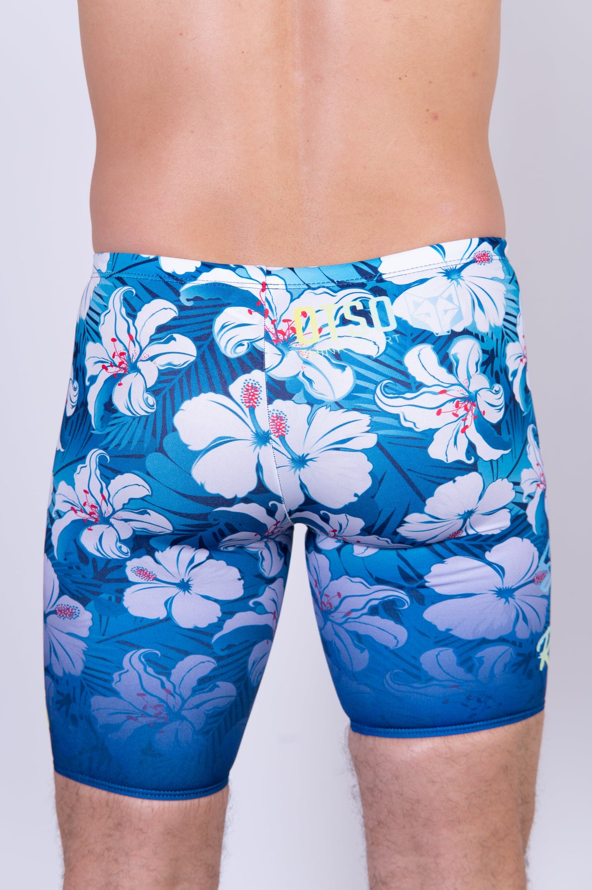 OTSO Jammer-Badehose - Swim Bike Run Flower – Produktansicht 13