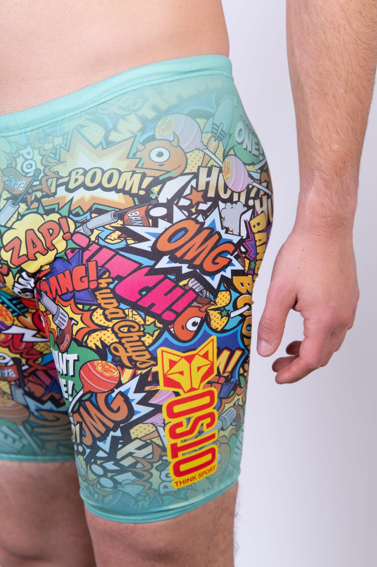 OTSO Jammer-Badehose - Chupa Chups Comic – Produktansicht 10
