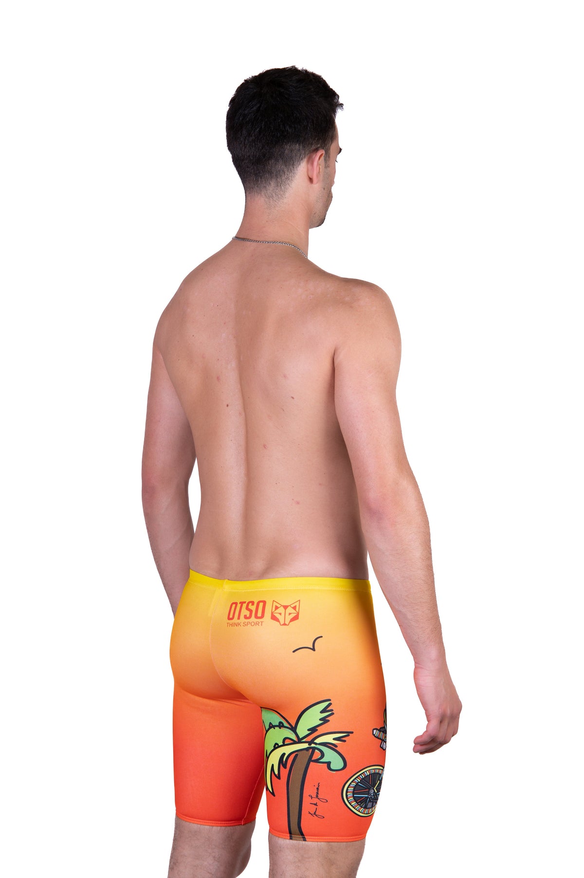 OTSO Jammer-Badehose - Time to tri Bike – Produktansicht 7