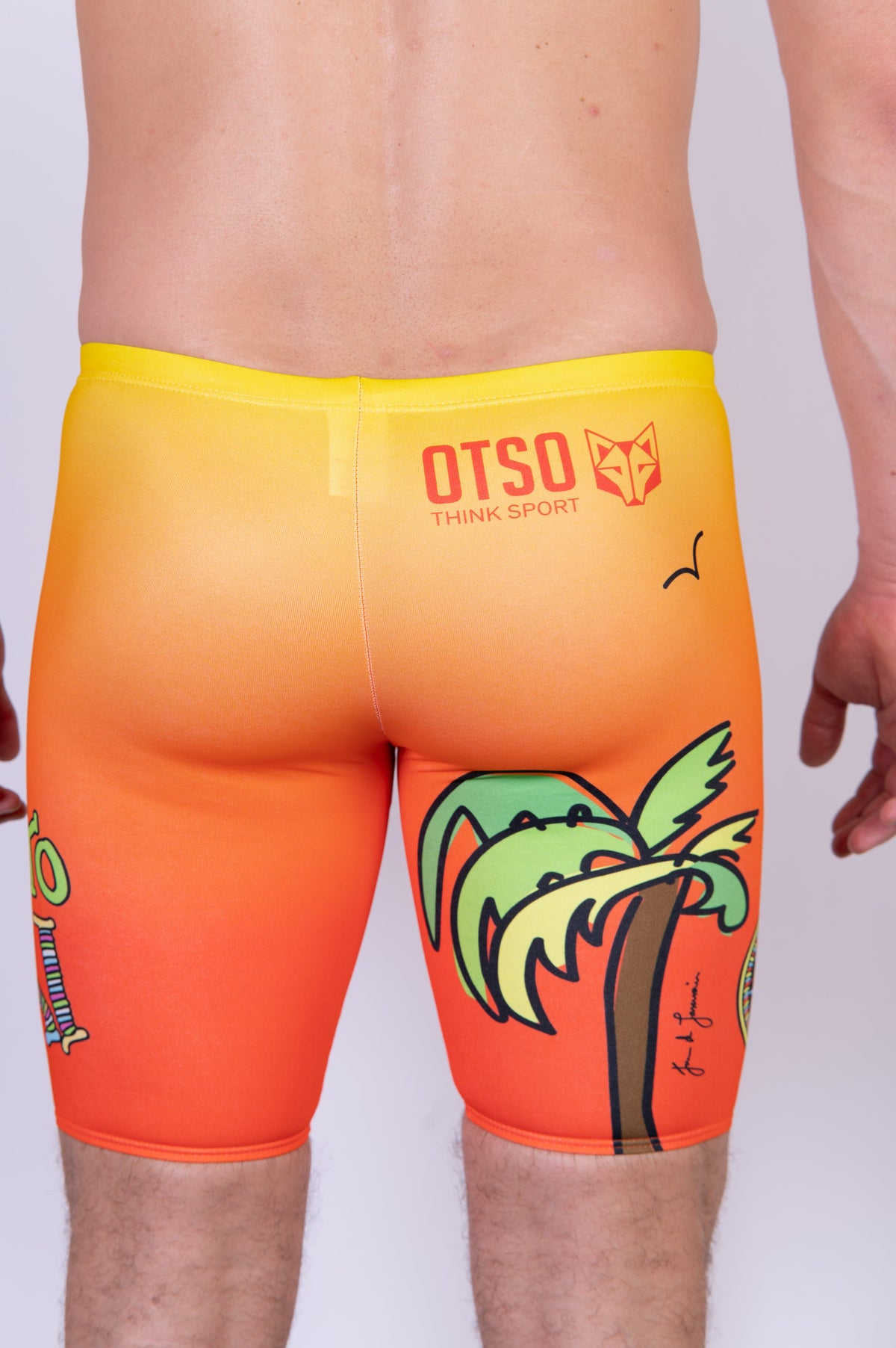 OTSO Jammer-Badehose - Time to tri Bike – Produktansicht 13