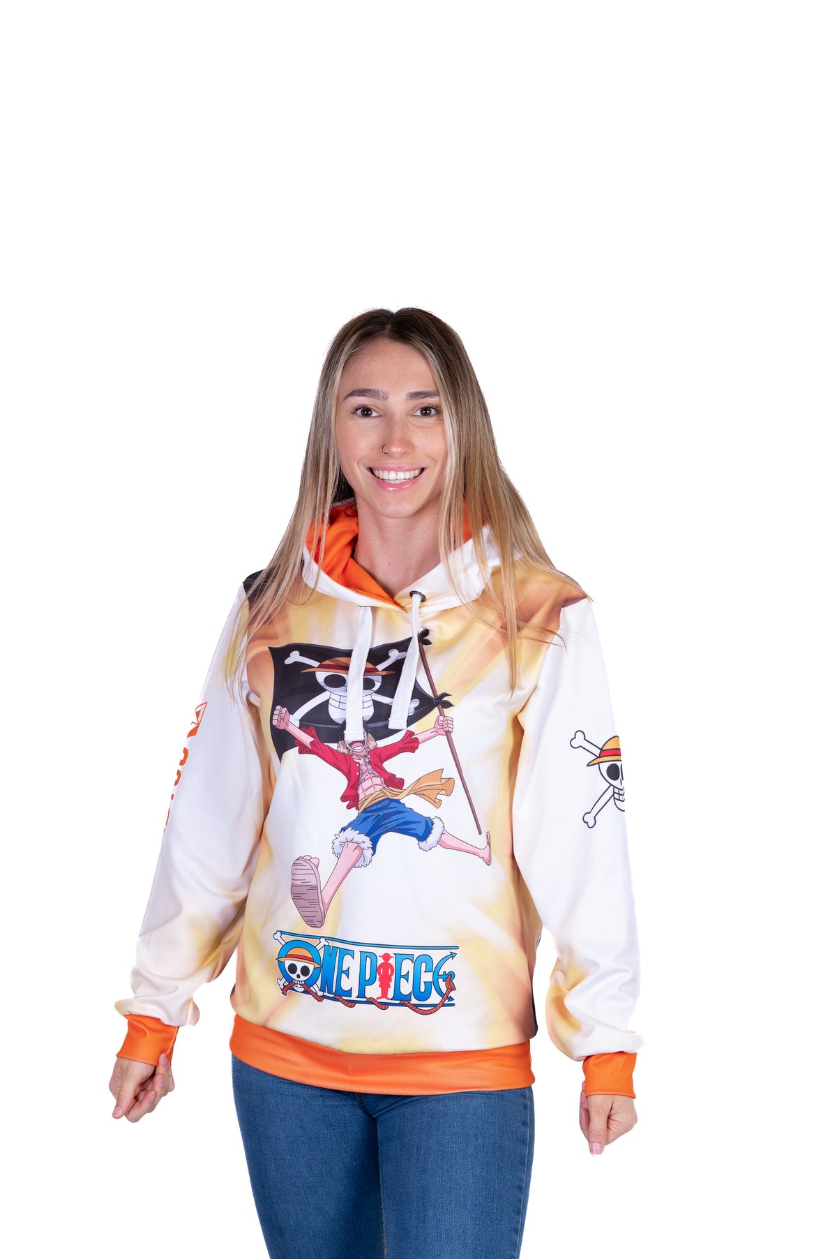 OTSO Hoodie - One piece fishman straw hat crew yellow – Produktansicht 15
