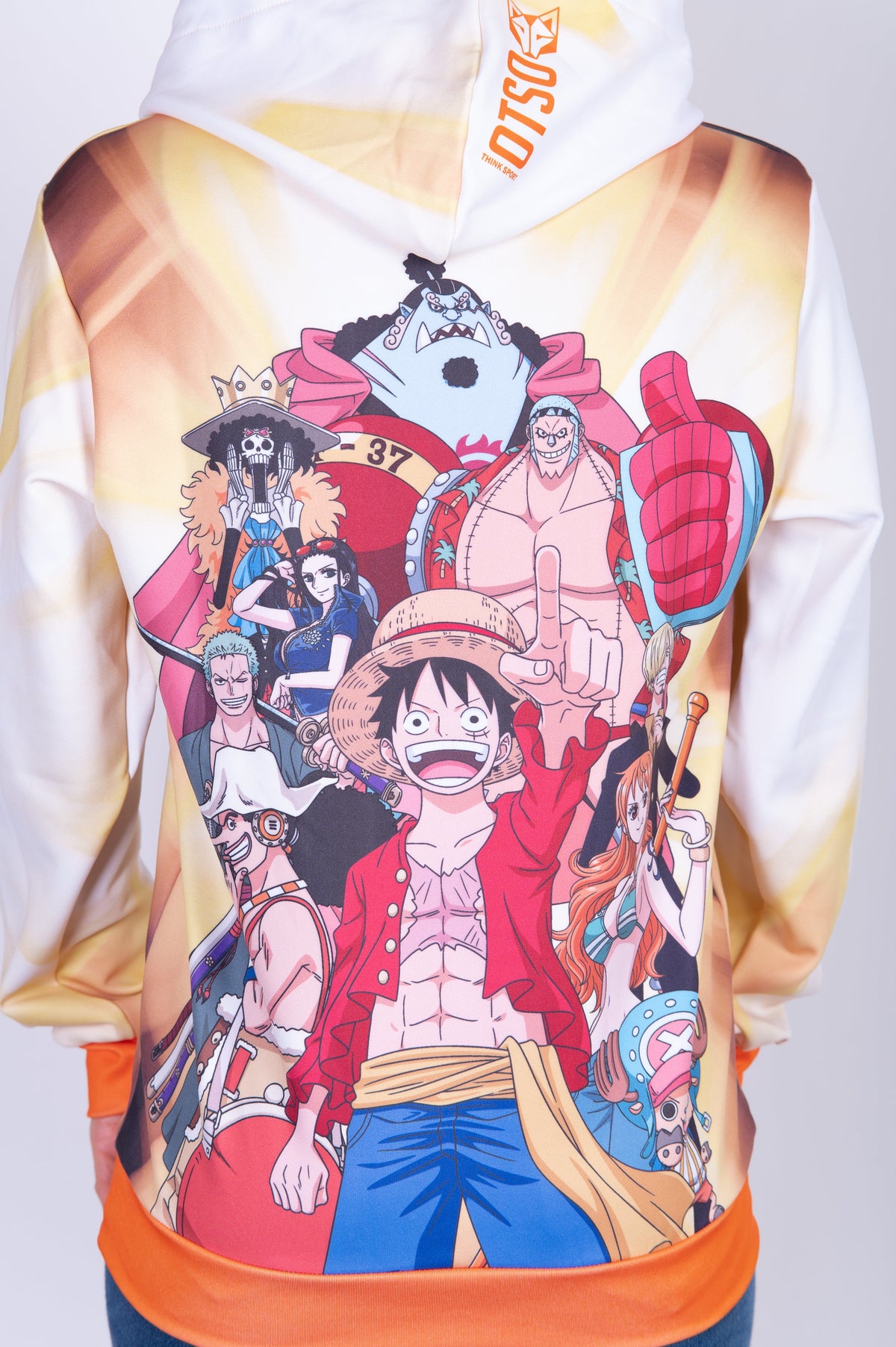 OTSO Hoodie - One piece fishman straw hat crew yellow – Produktansicht 20